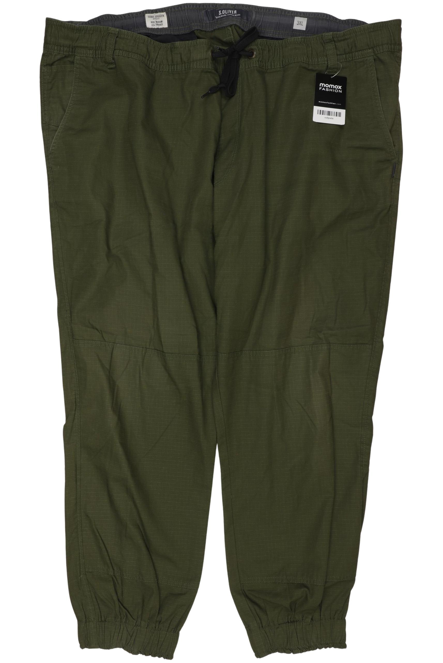 

s.Oliver Herren Stoffhose, grün, Gr. 0