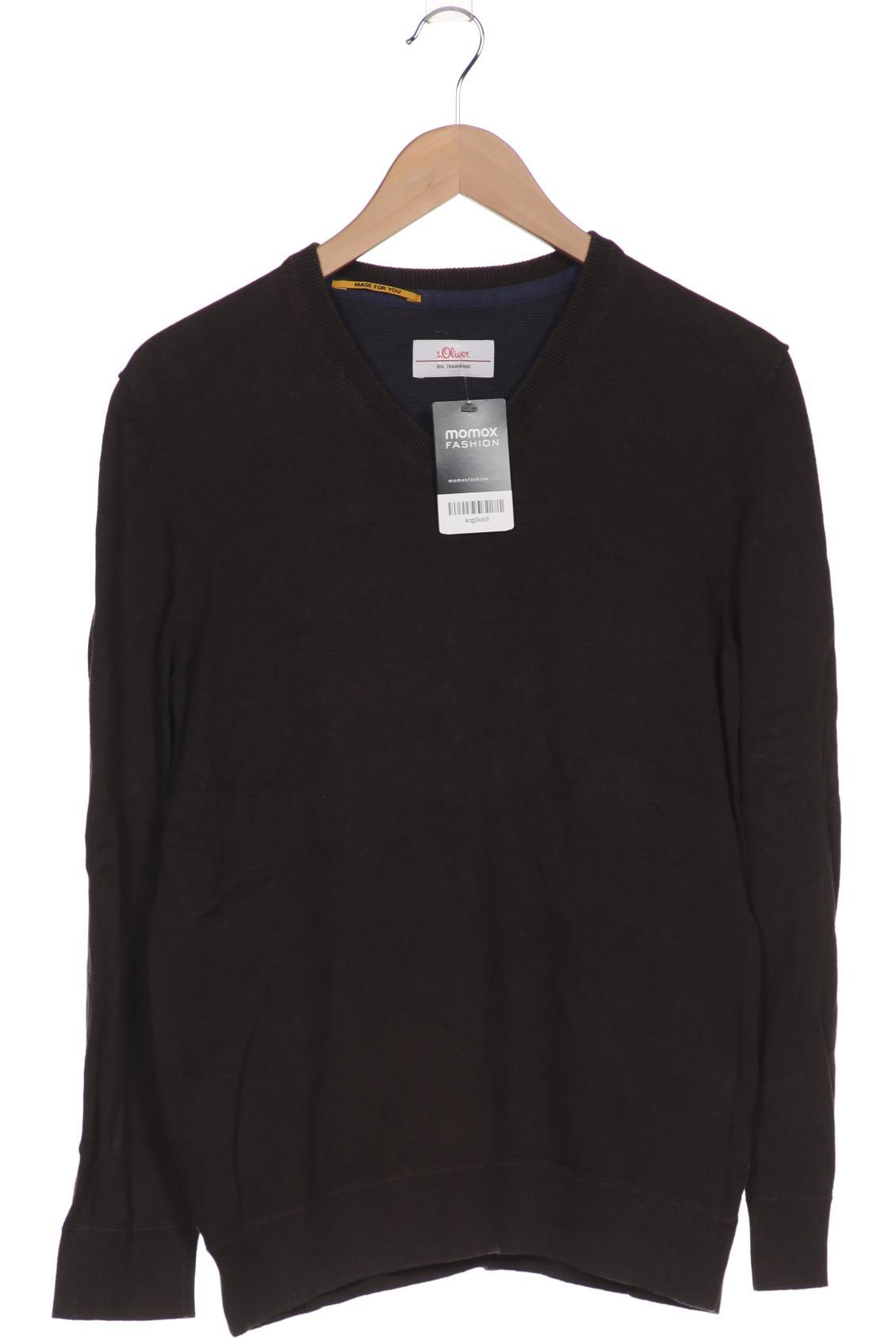 

s.Oliver Herren Pullover, braun, Gr. 48