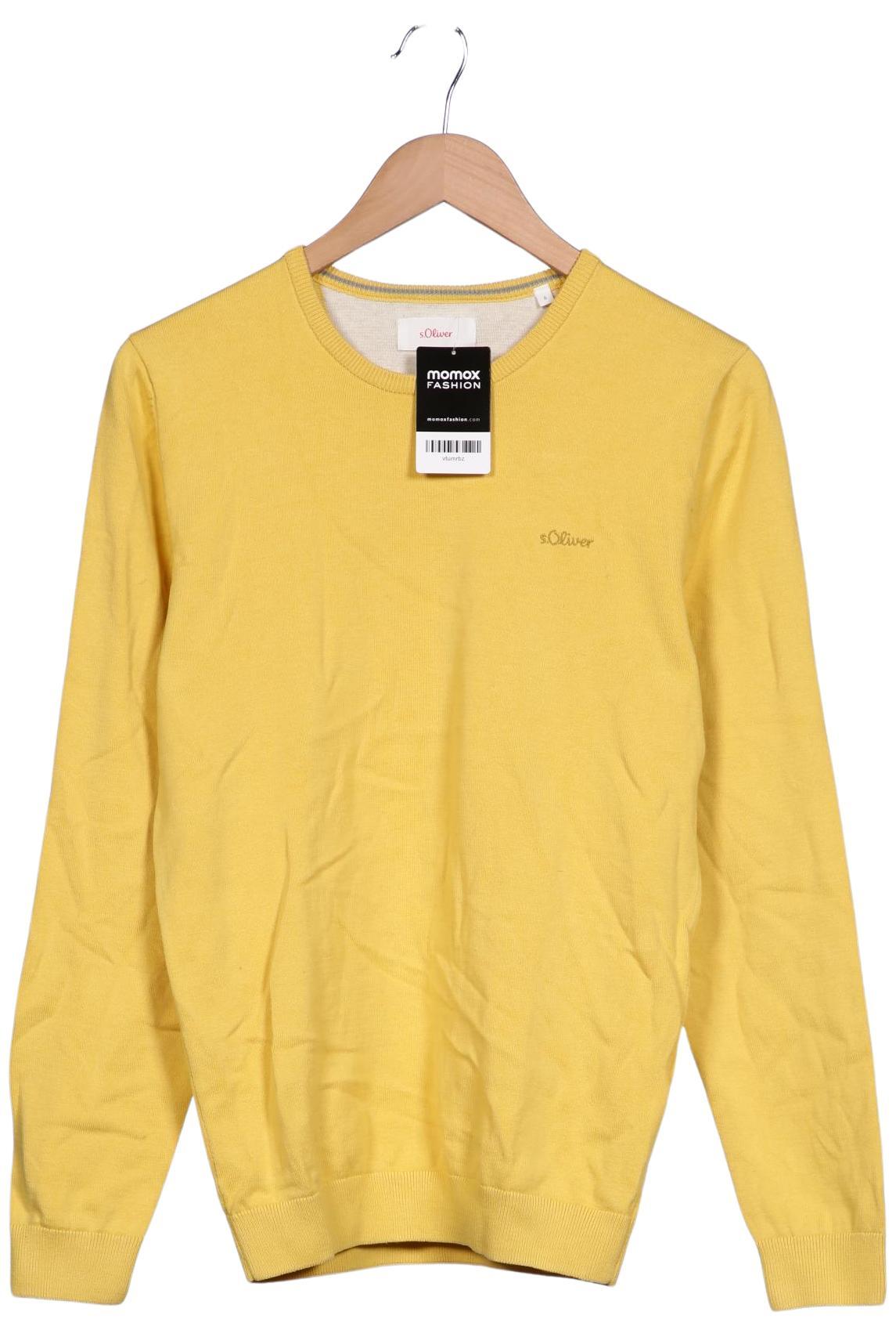 

s.Oliver Herren Pullover, gelb, Gr. 46