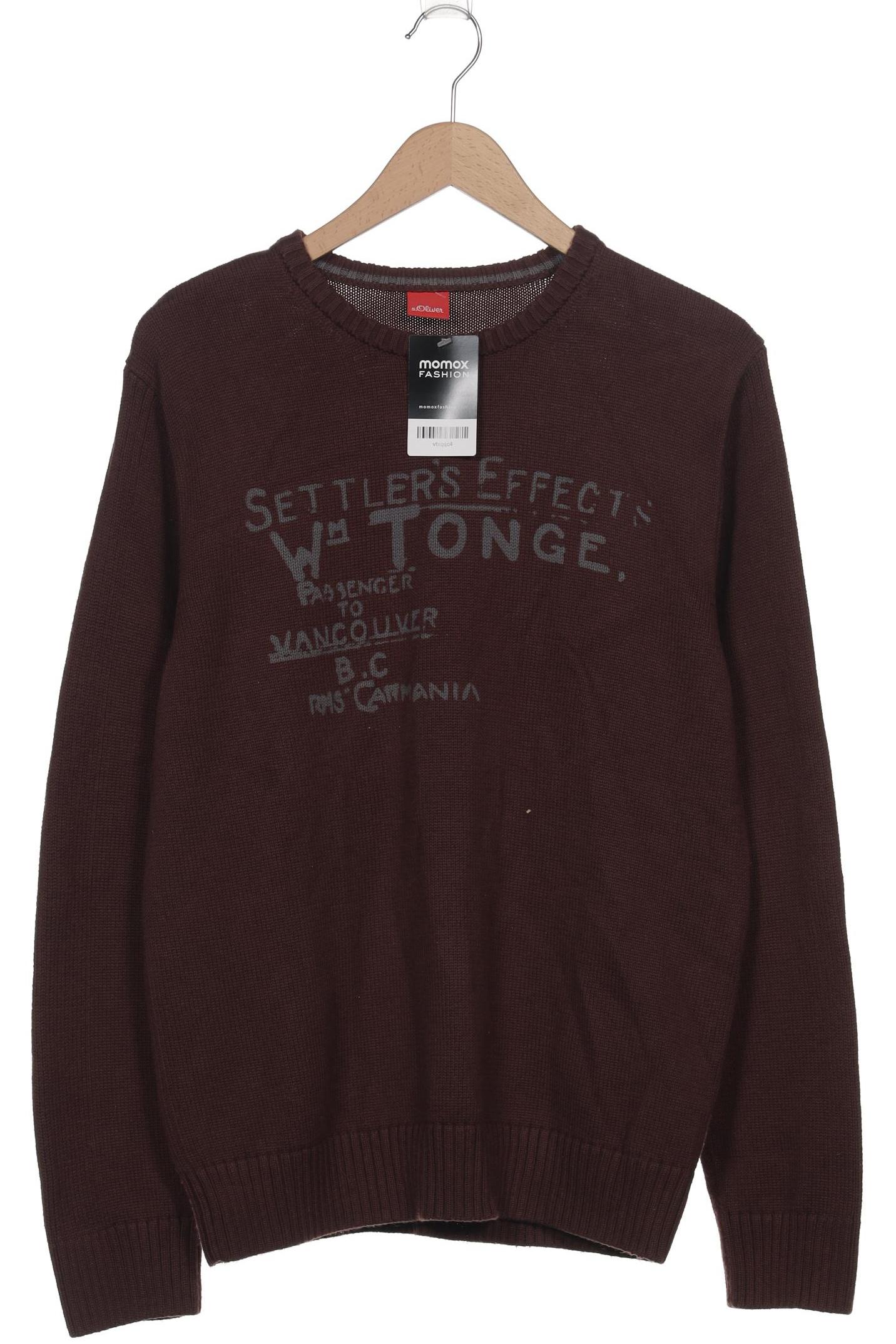 

s.Oliver Herren Pullover, braun, Gr. 52