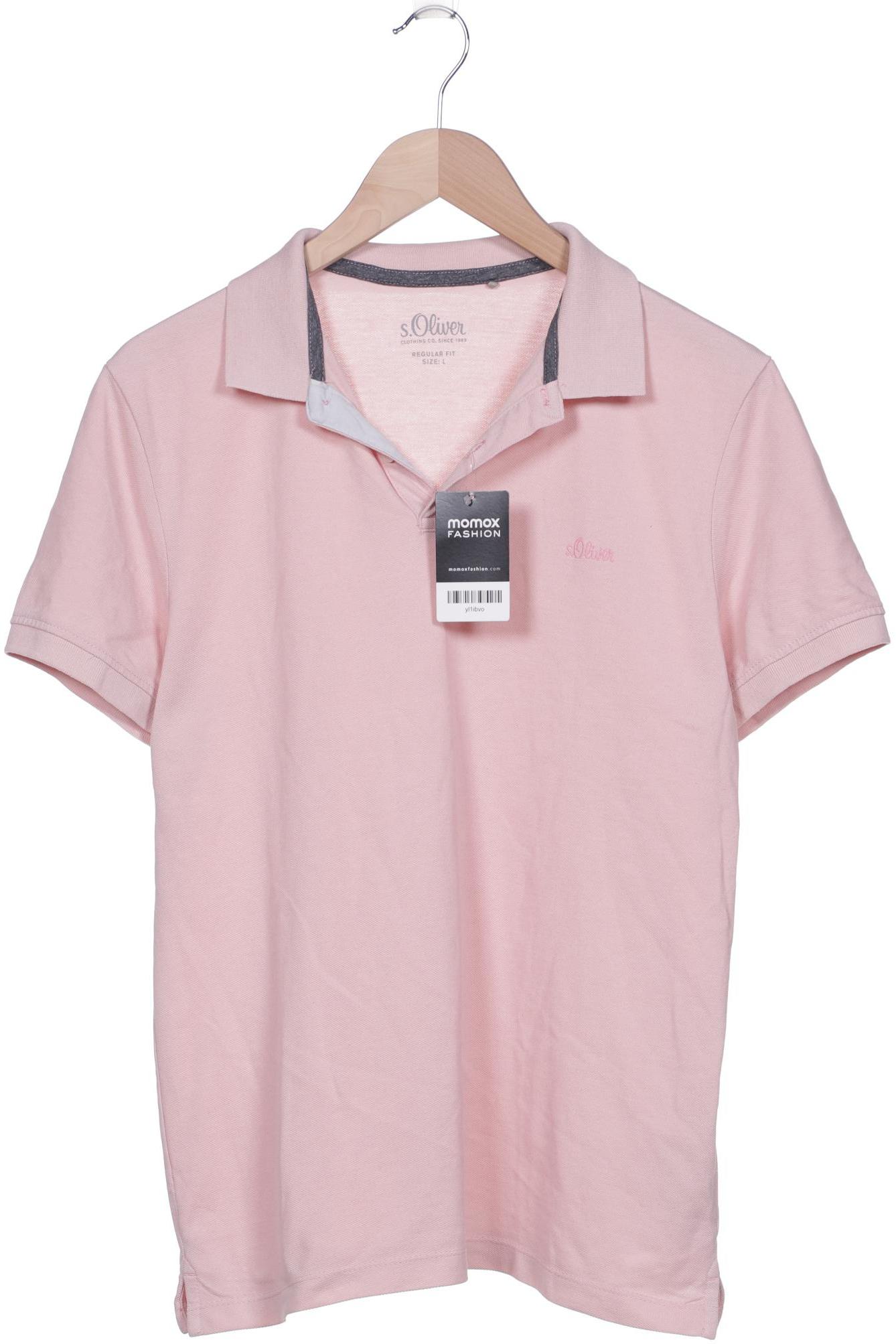 

s.Oliver Herren Poloshirt, pink