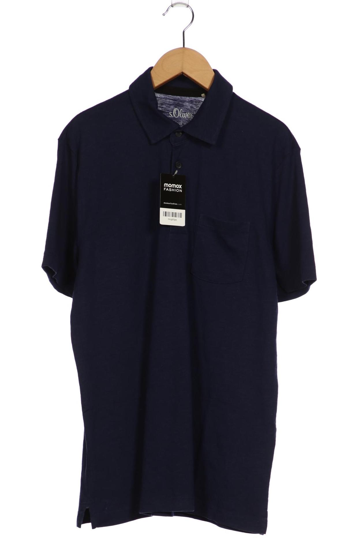 

s.Oliver Herren Poloshirt, marineblau, Gr. 52