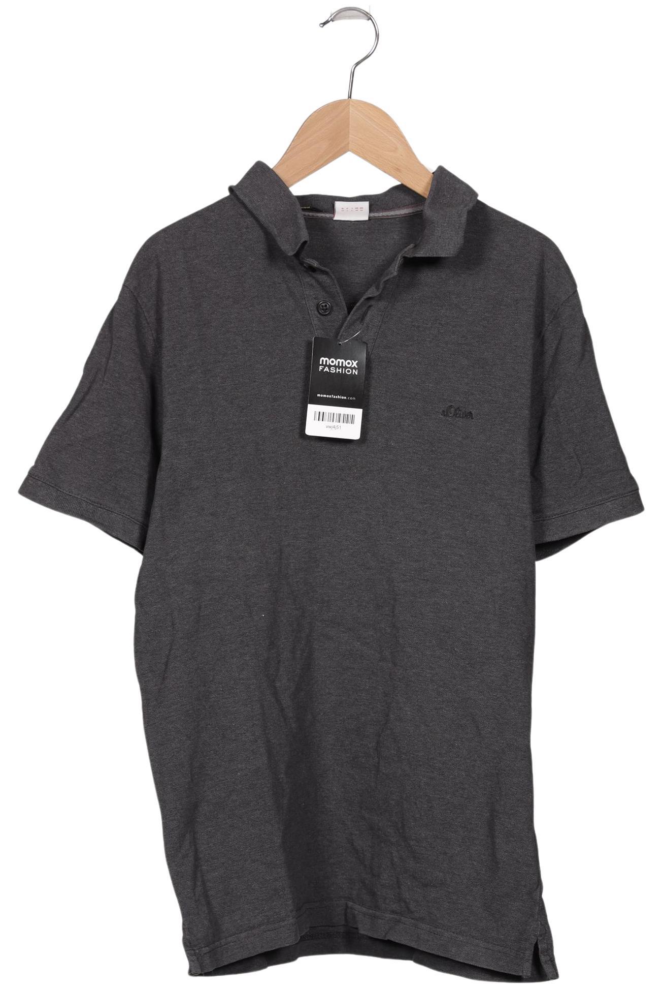 

s.Oliver Herren Poloshirt, grau, Gr. 48