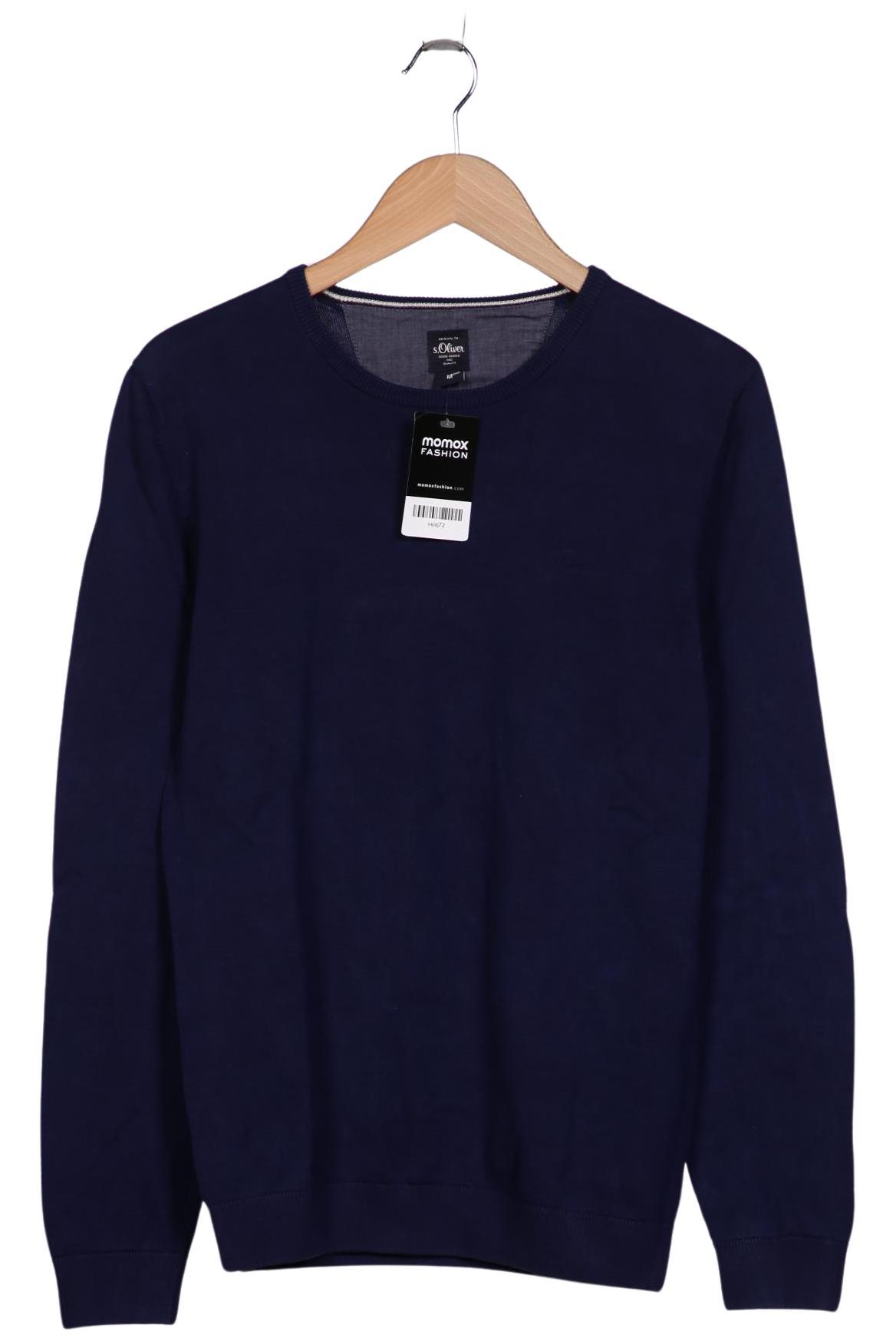 

s.Oliver Herren Pullover, marineblau, Gr. 48