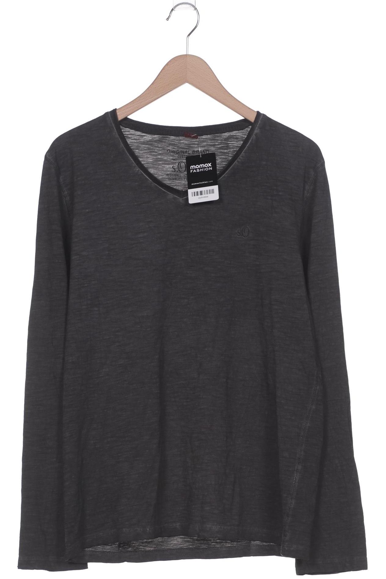 

s.Oliver Herren Langarmshirt, grau, Gr. 52