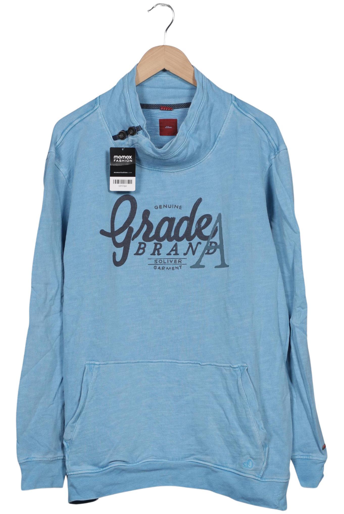

s.Oliver Herren Sweatshirt, blau, Gr. 56