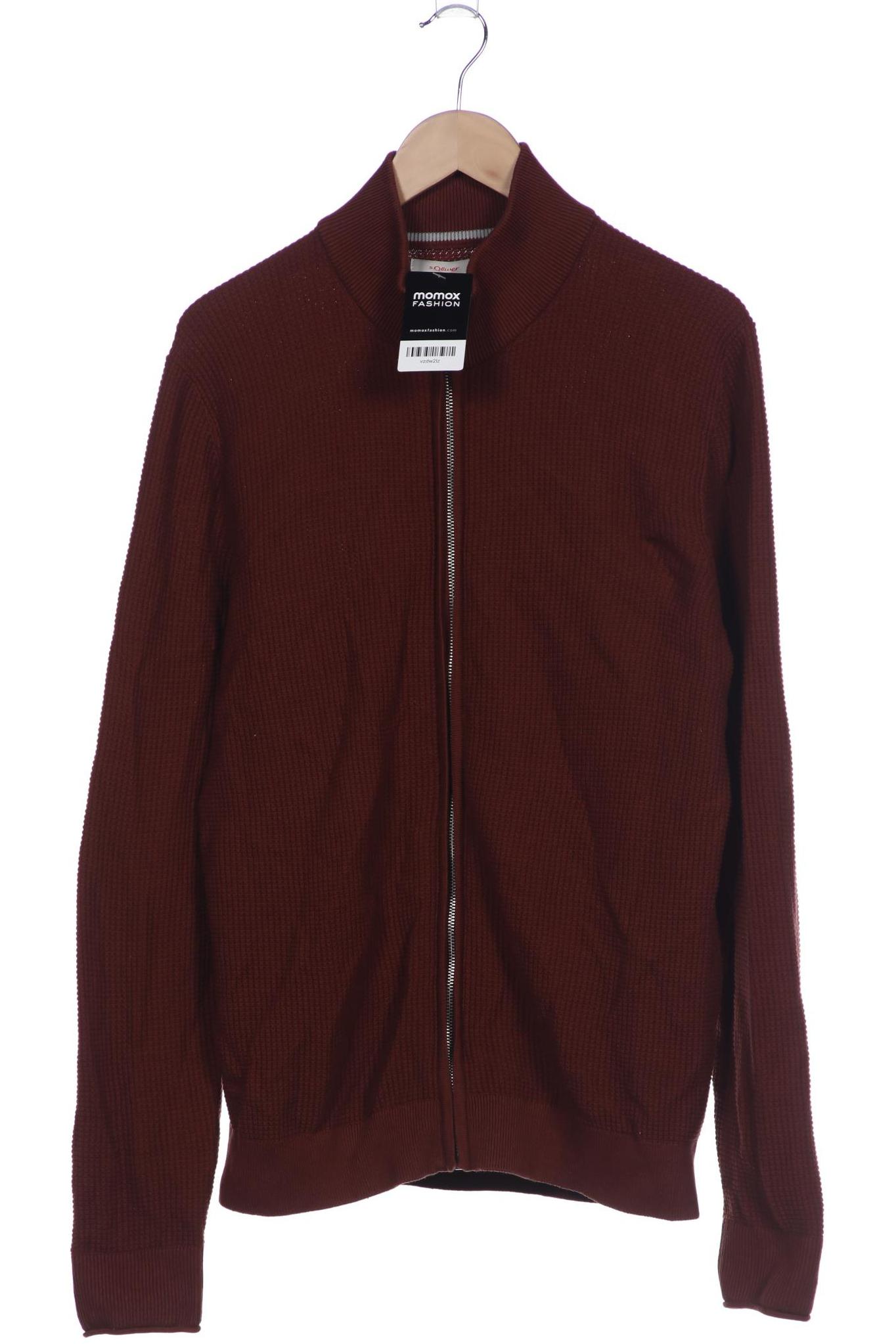 

s.Oliver Herren Strickjacke, braun, Gr. 52