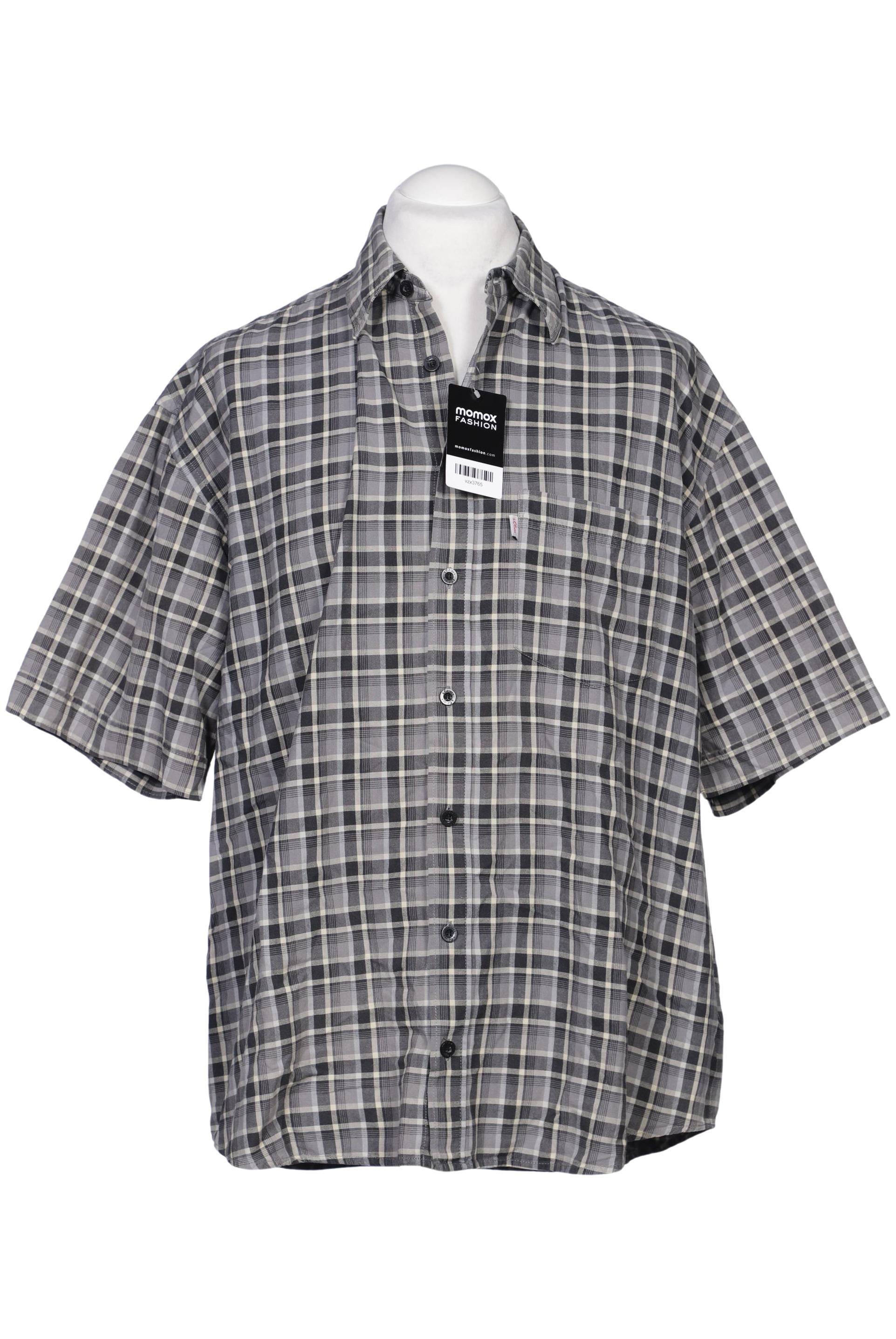 

s.Oliver Herren Hemd, grau, Gr. 54