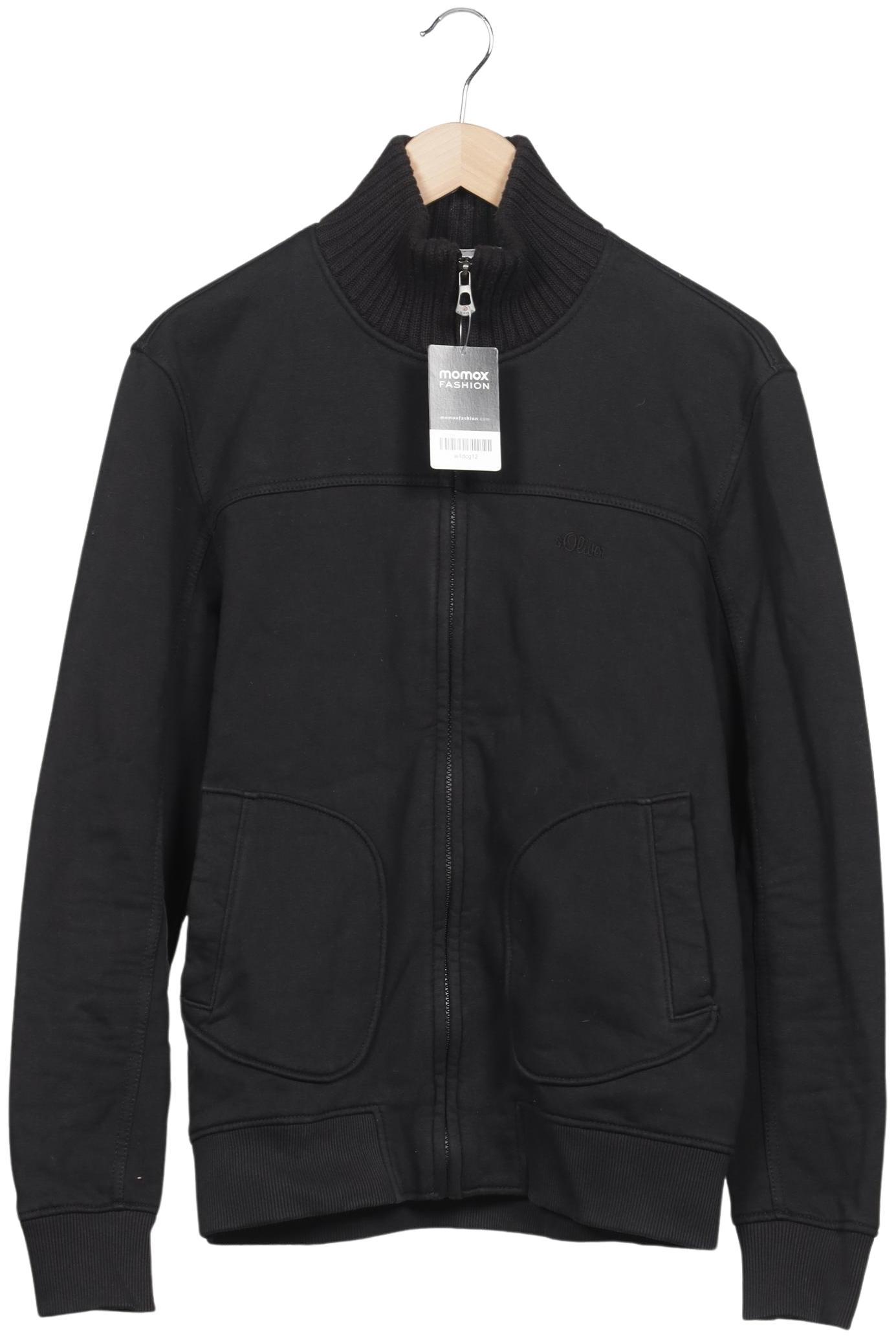 

s.Oliver Herren Sweatshirt, schwarz, Gr. 52