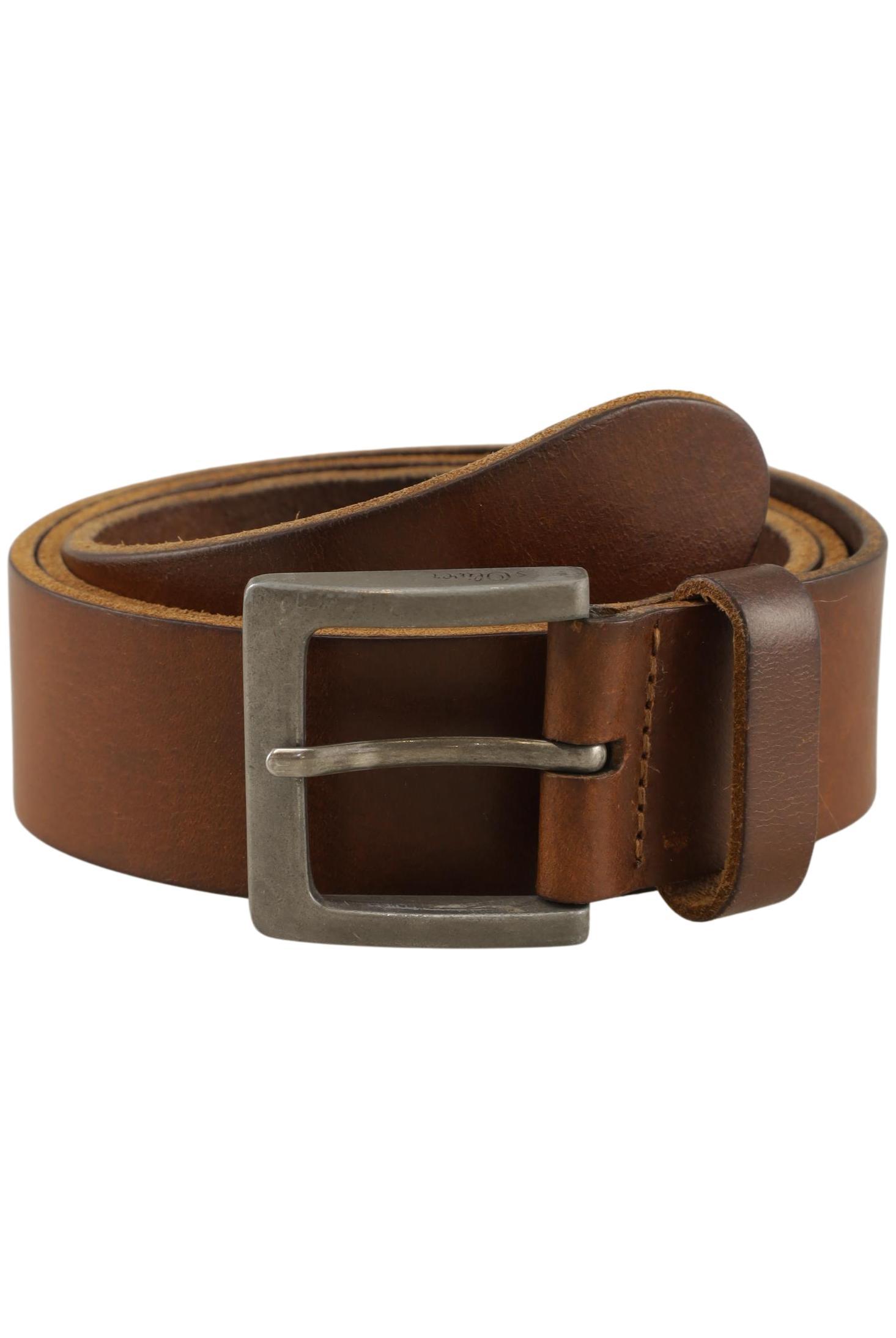 

s.Oliver Herren Gürtel, braun, Gr. 95