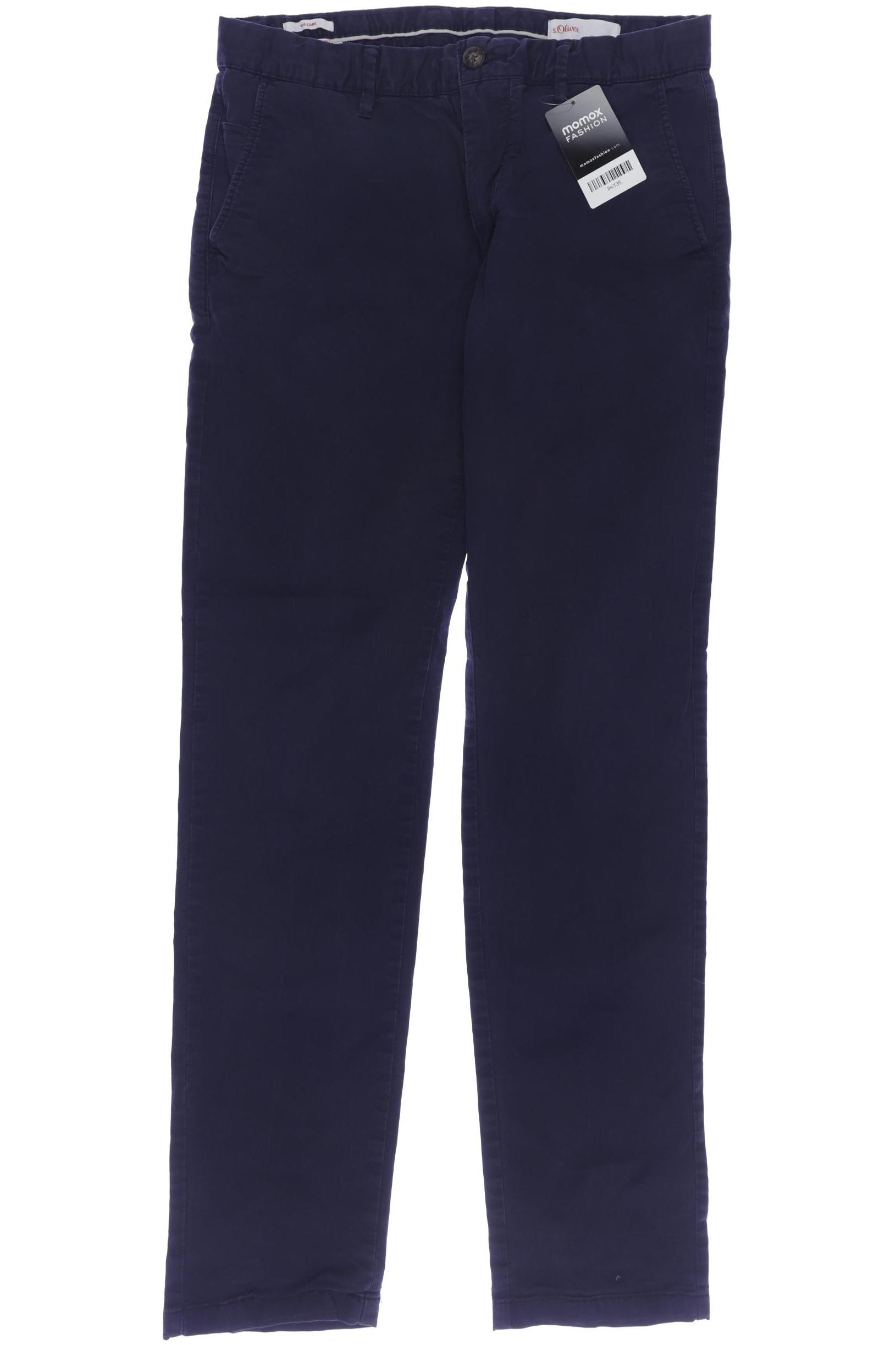 

s.Oliver Herren Stoffhose, marineblau, Gr. 31