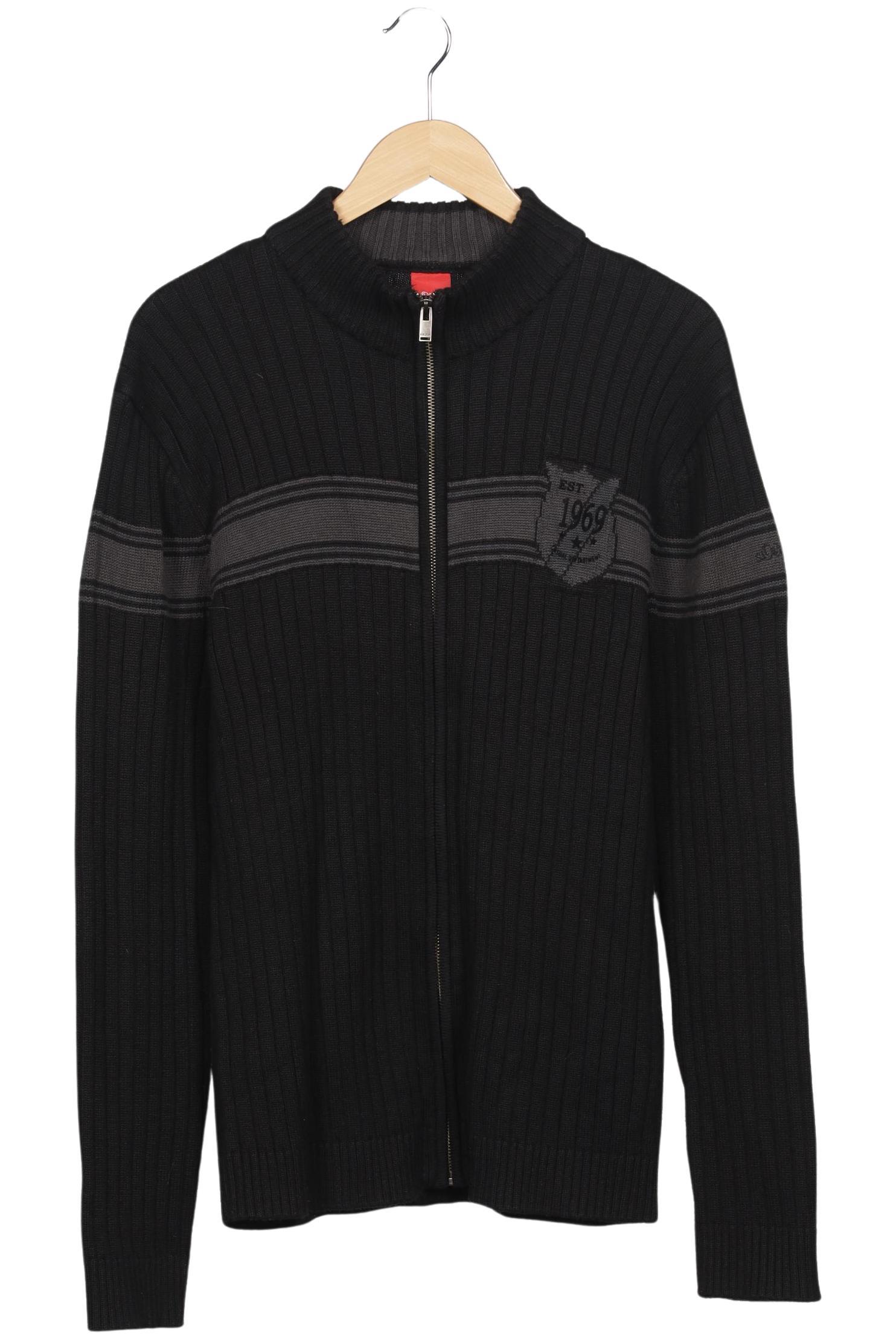 

s.Oliver Herren Strickjacke, schwarz, Gr. 54