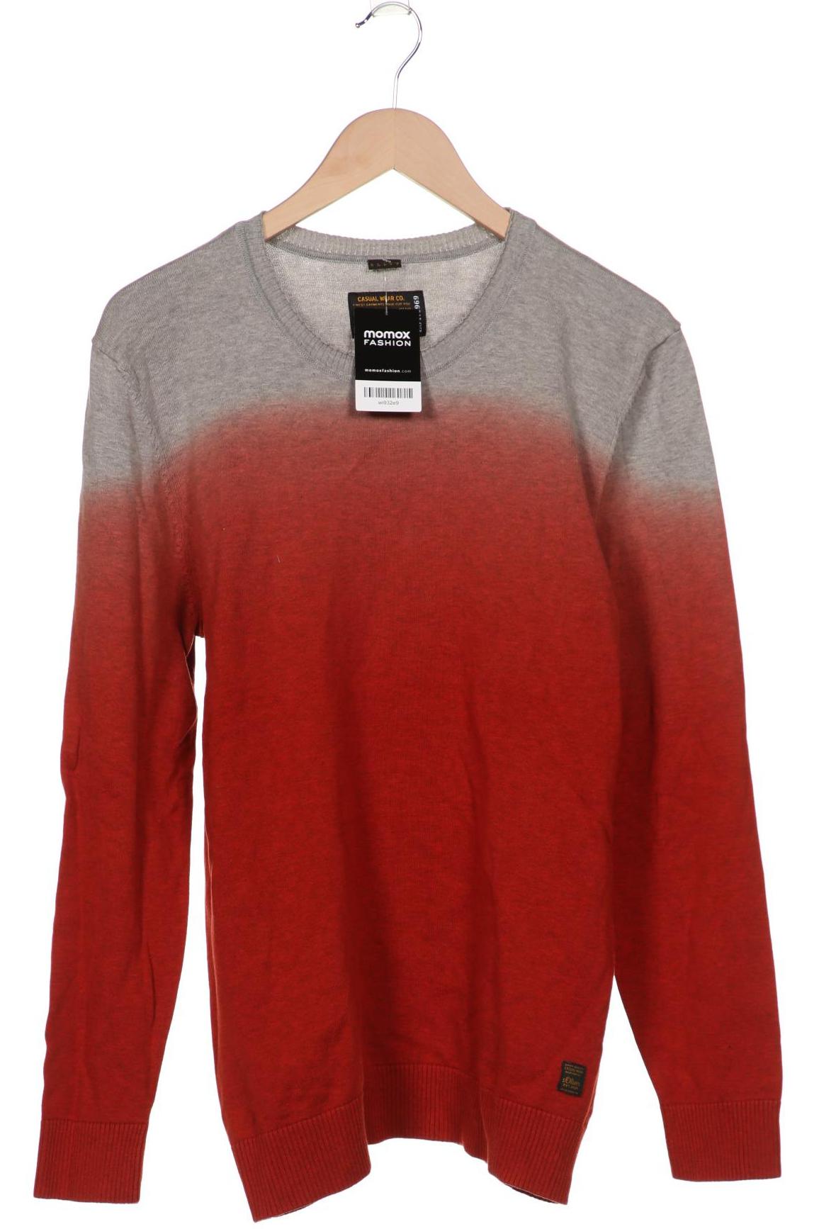 

s.Oliver Herren Pullover, orange, Gr. 46