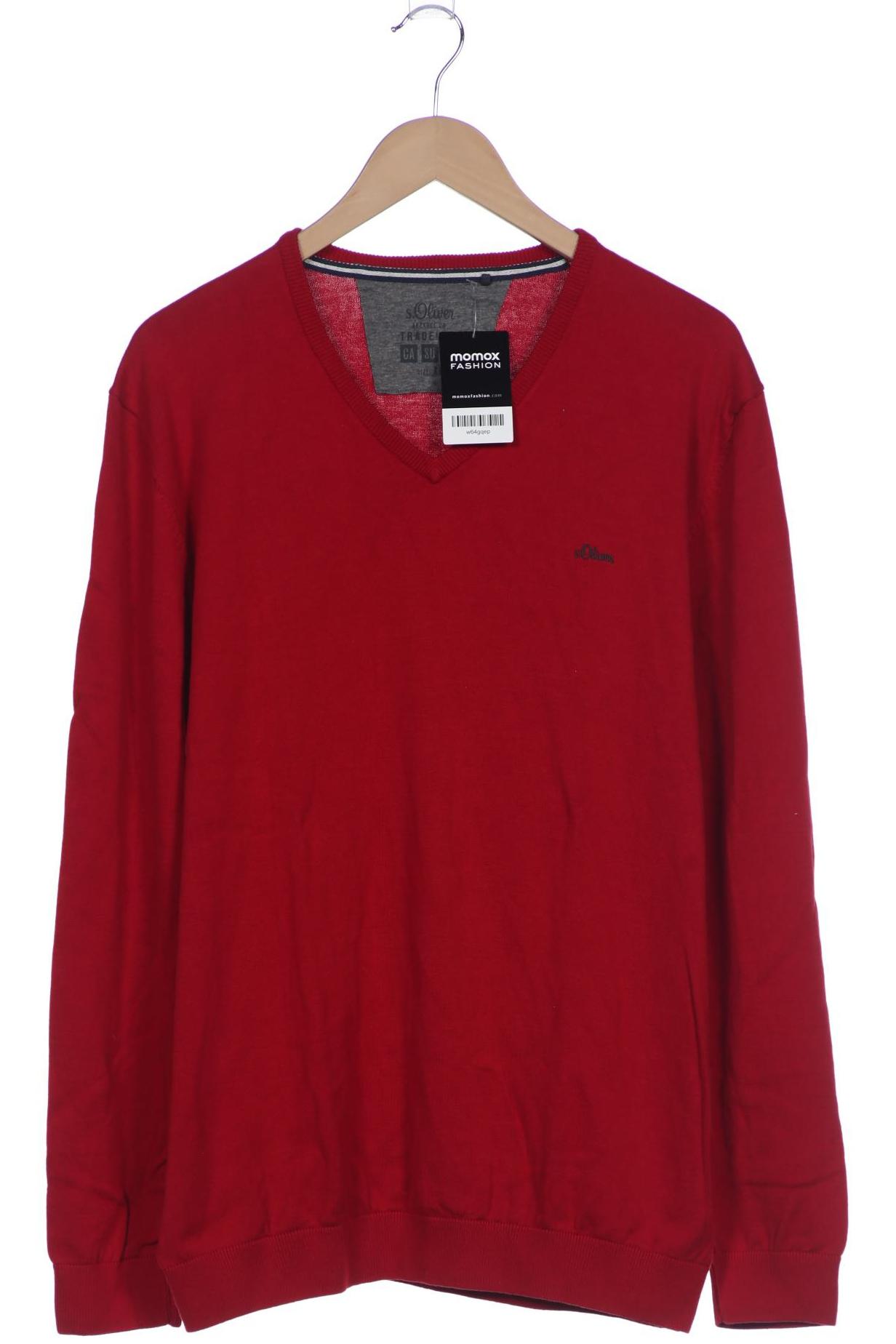 

s.Oliver Herren Pullover, rot, Gr. 54