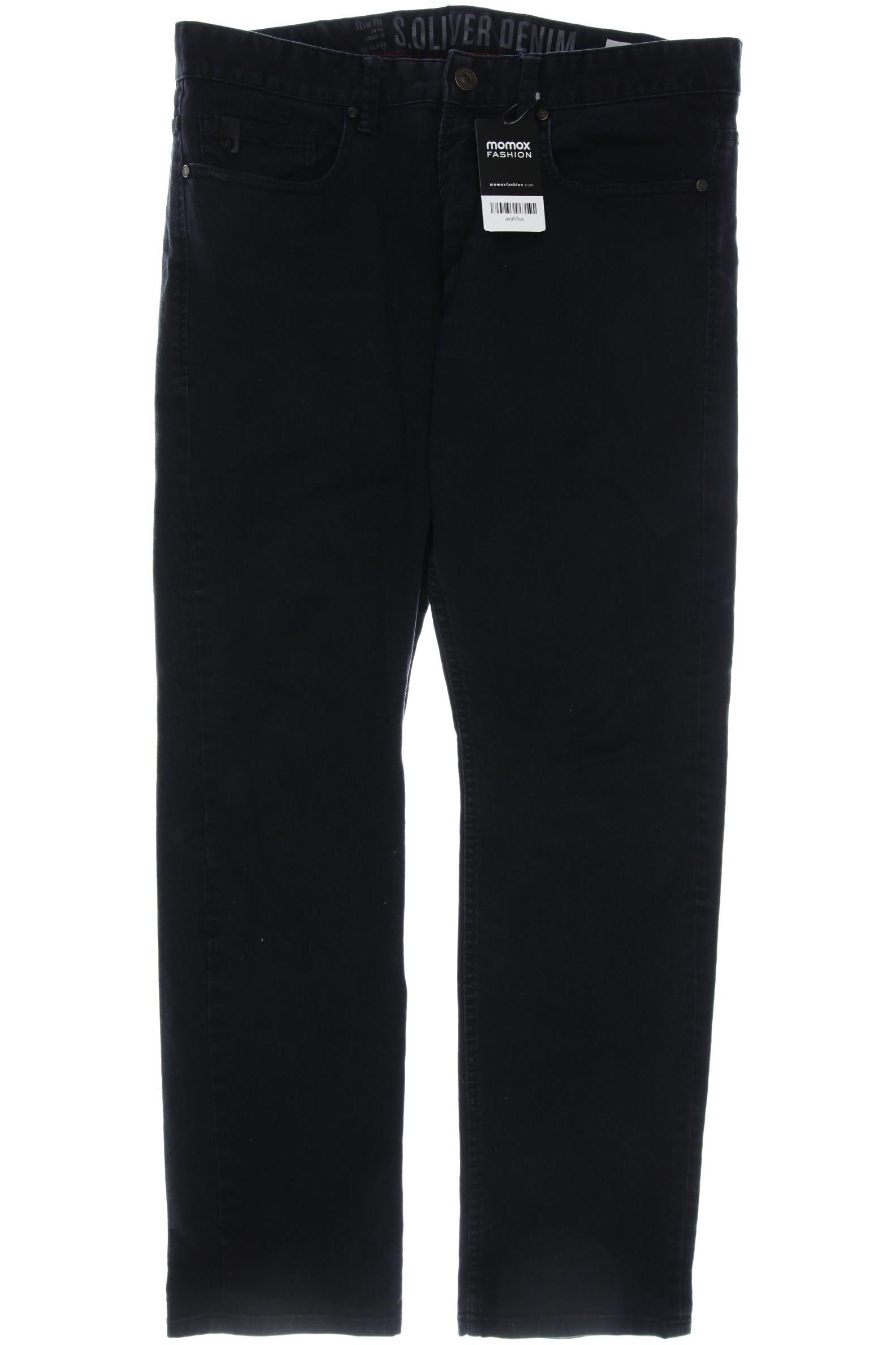 

s.Oliver Herren Jeans, schwarz, Gr. 34