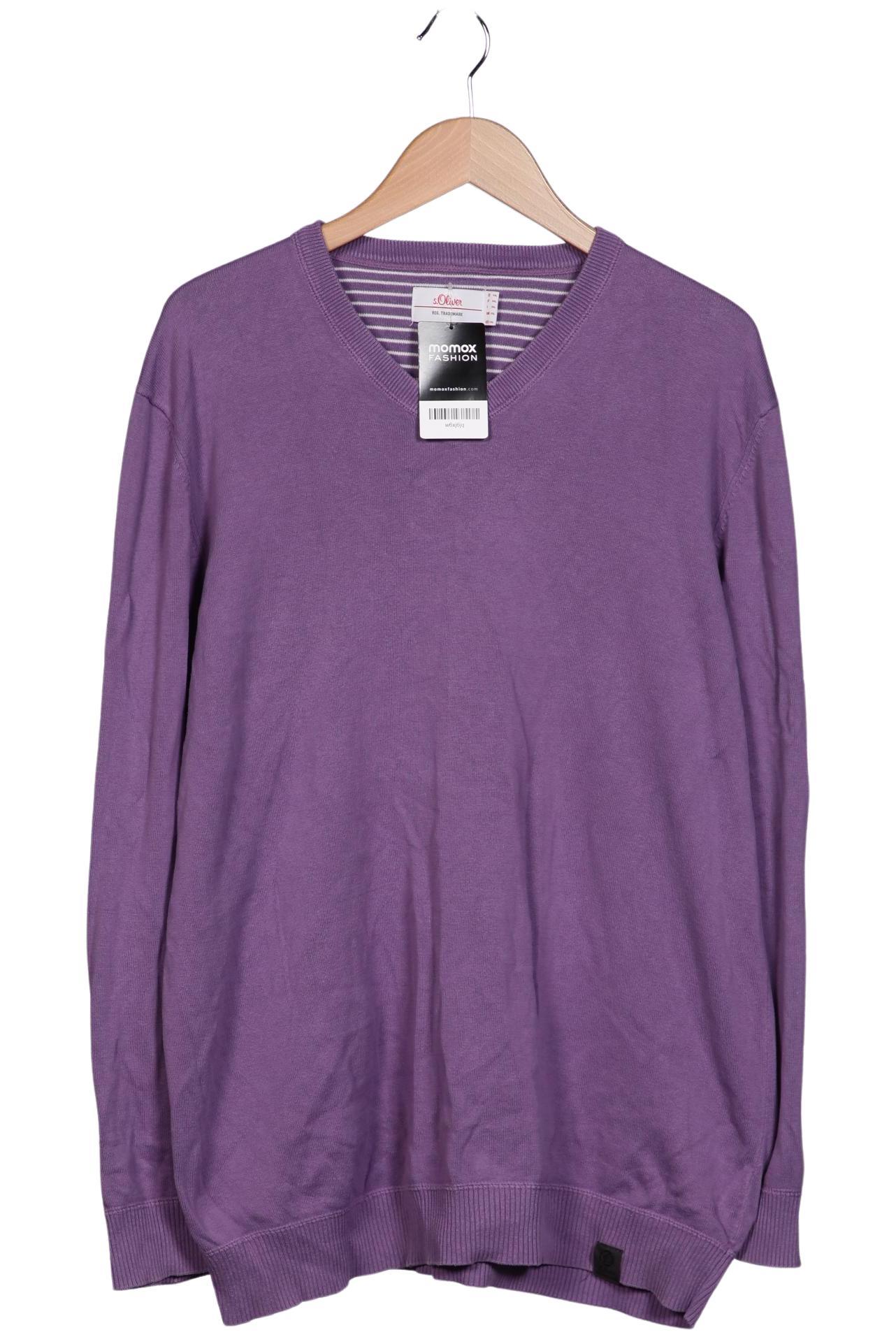 

s.Oliver Herren Pullover, flieder, Gr. 56