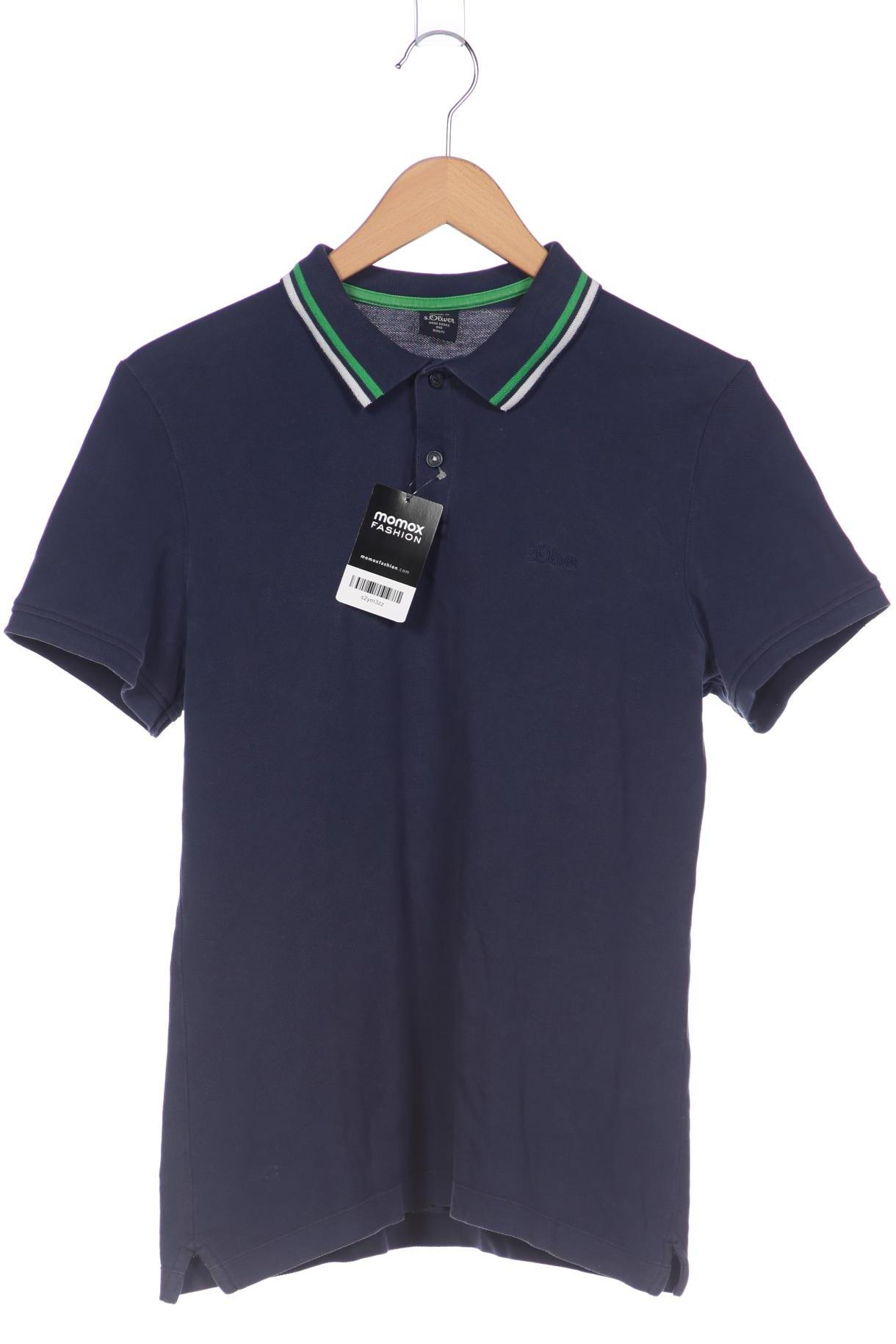 

s.Oliver Herren Poloshirt, blau, Gr. 48