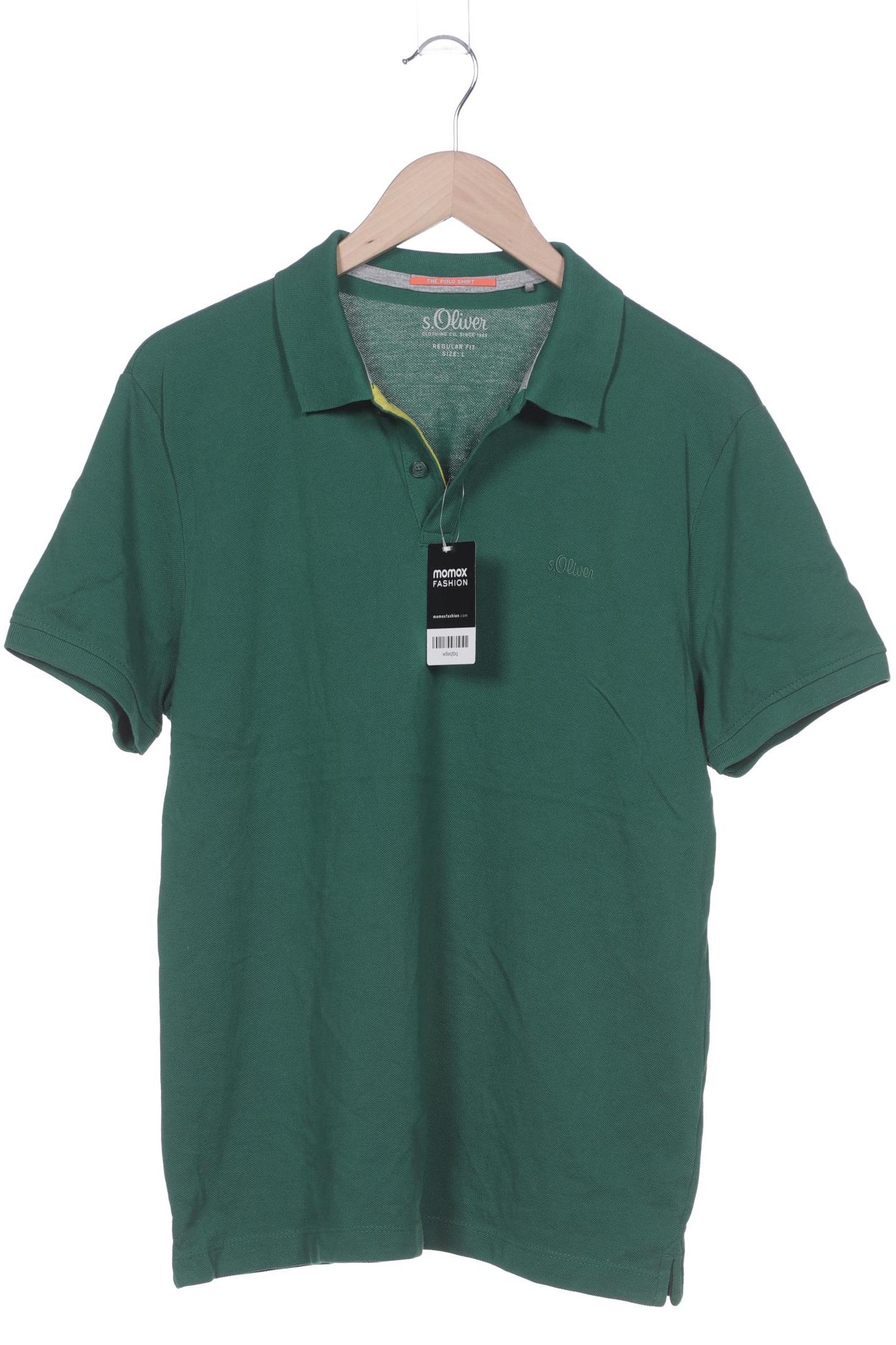 

s.Oliver Herren Poloshirt, grün, Gr. 52