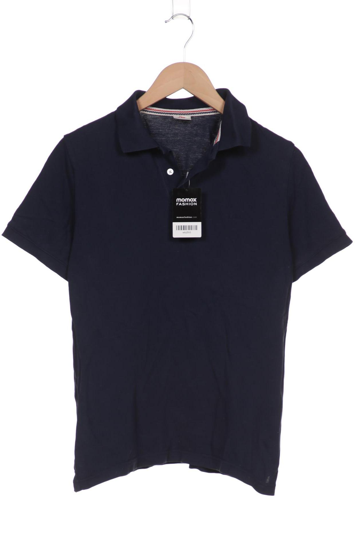 

s.Oliver Herren Poloshirt, marineblau, Gr. 48