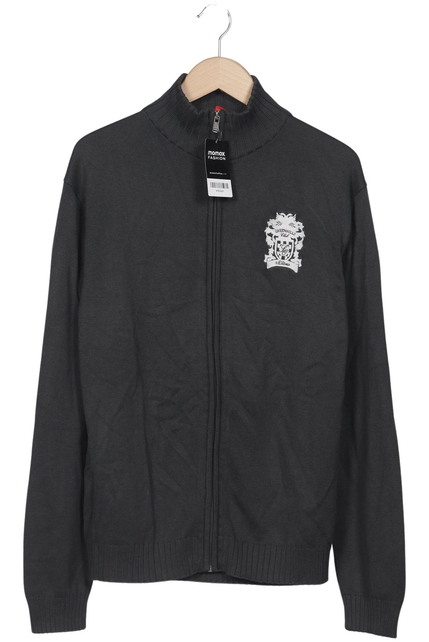 

s.Oliver Herren Strickjacke, grau, Gr. 54