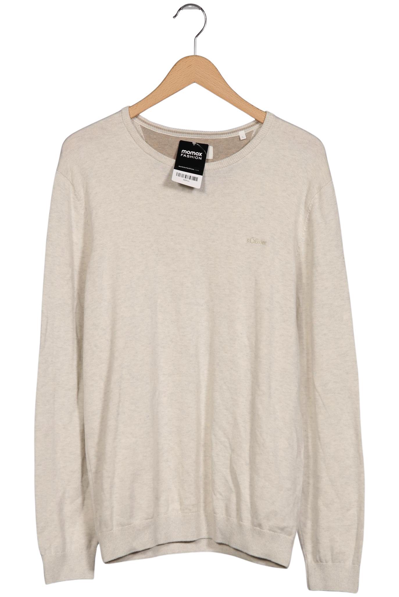 

s.Oliver Herren Pullover, beige, Gr. 52