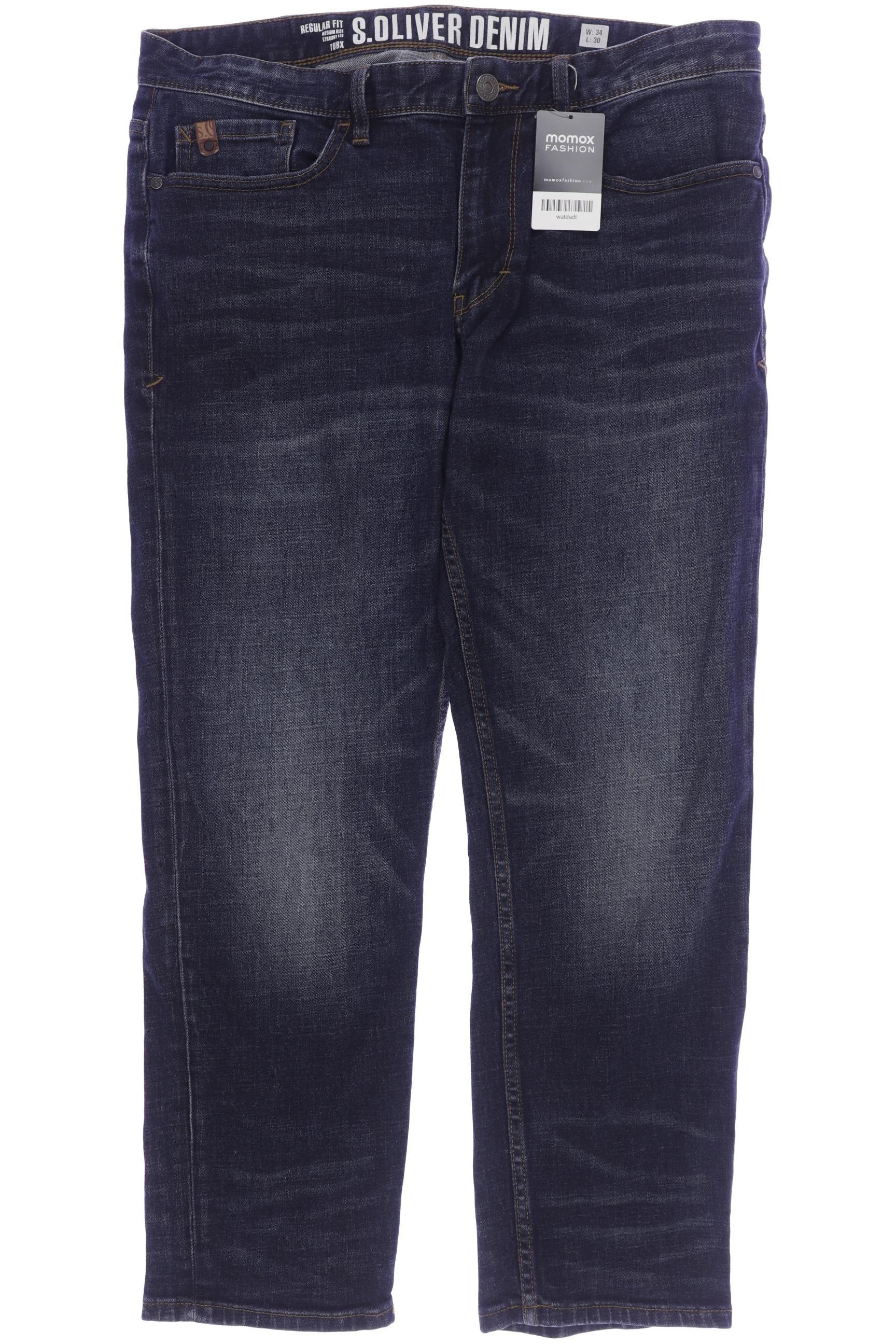 

s.Oliver Herren Jeans, marineblau, Gr. 34