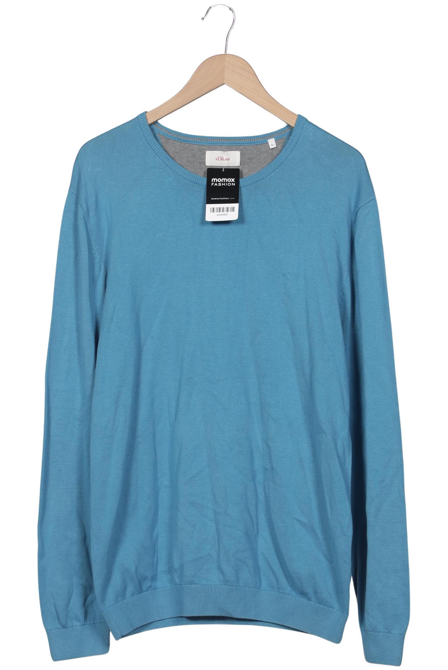 

s.Oliver Herren Pullover, blau, Gr. 54