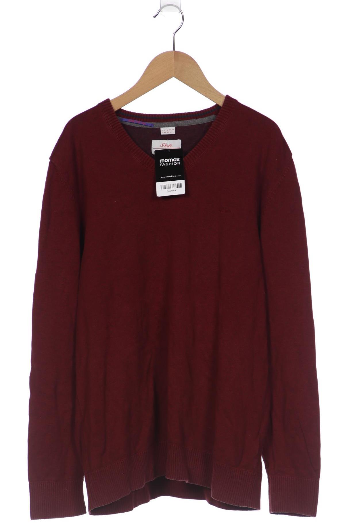 

s.Oliver Herren Pullover, bordeaux, Gr. 52