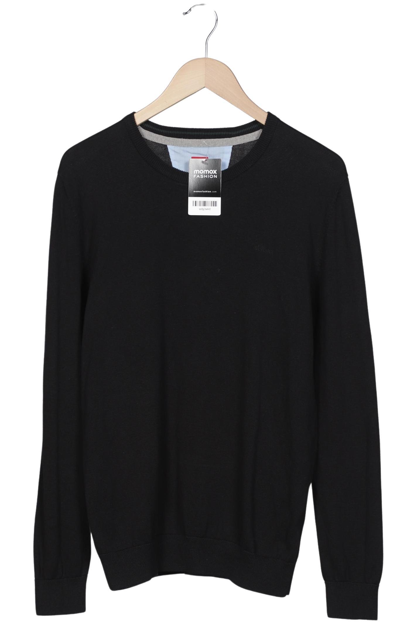 

s.Oliver Herren Pullover, schwarz, Gr. 48