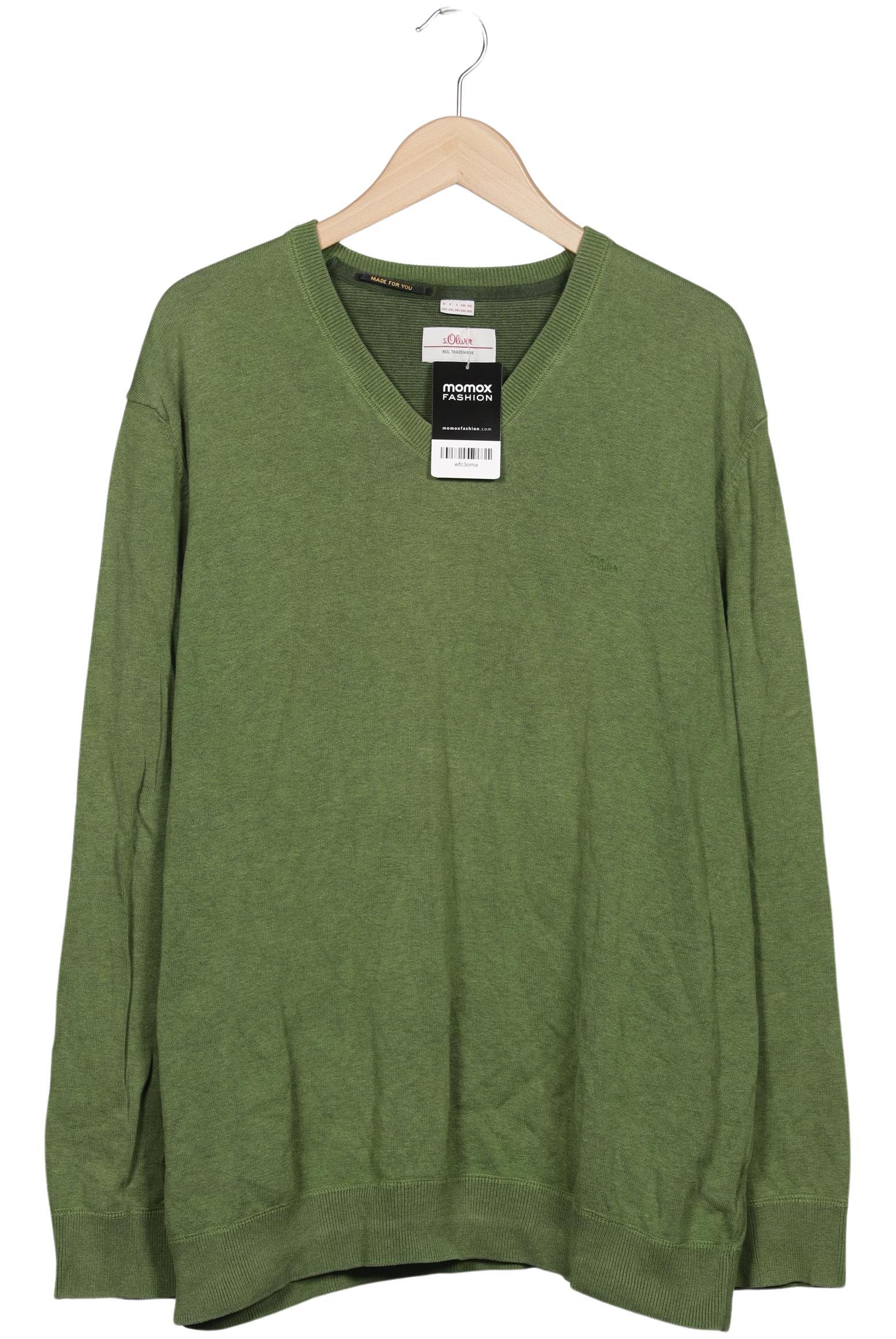 

s.Oliver Herren Pullover, grün, Gr. 56