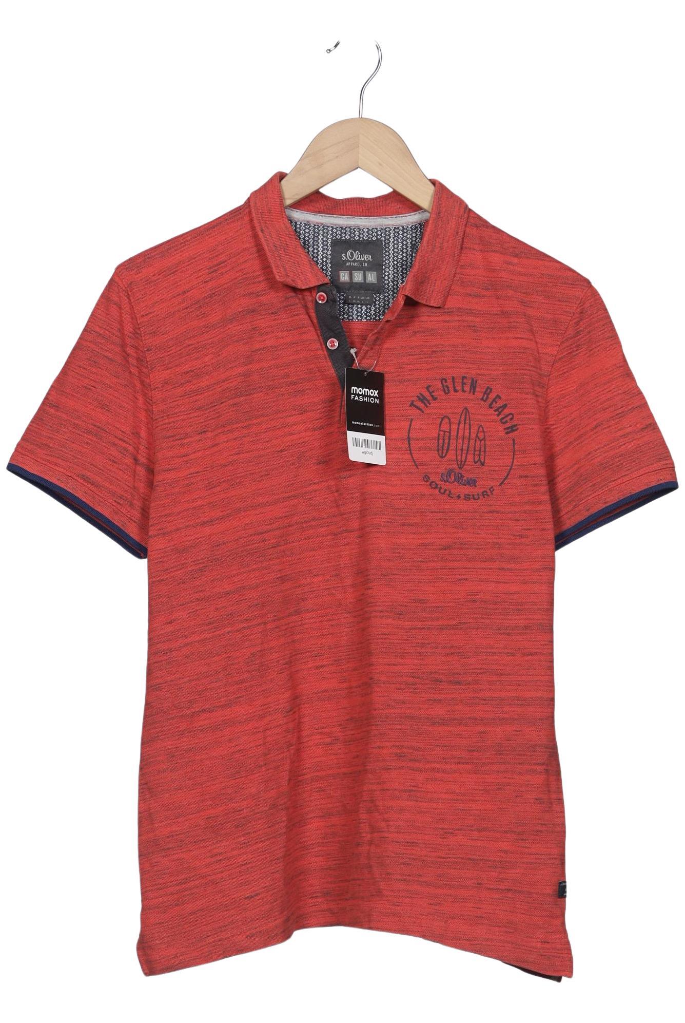 

s.Oliver Herren Poloshirt, rot, Gr. 52
