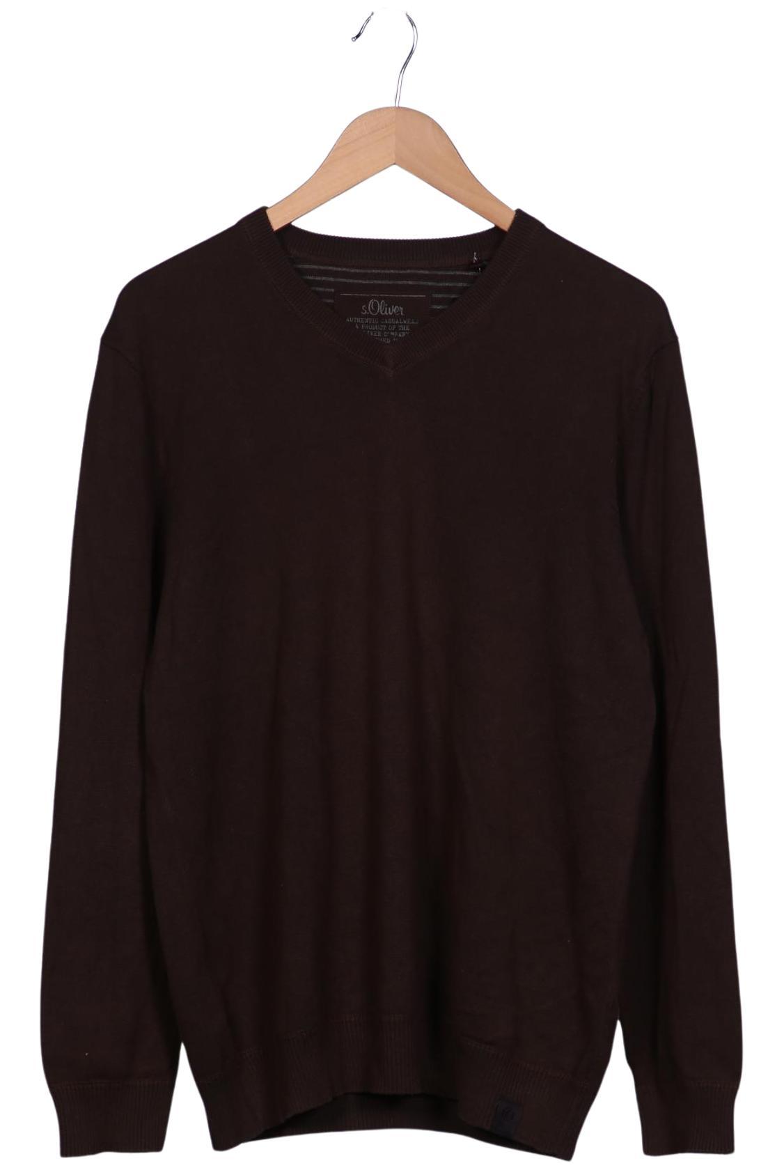 Thumbnail - s.Oliver Herren Pullover, braun, Gr. 52