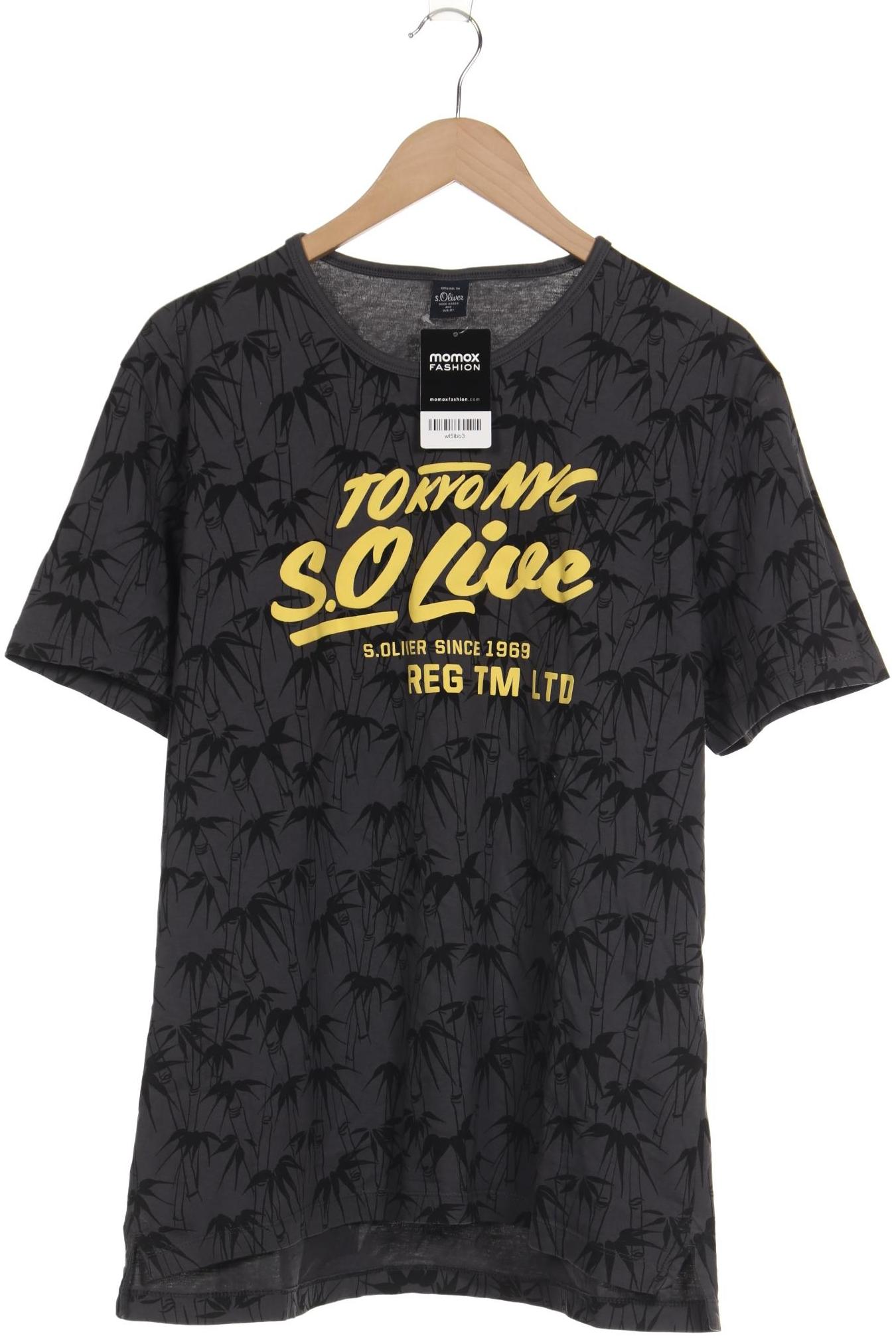 

s.Oliver Herren T-Shirt, grau, Gr. 56
