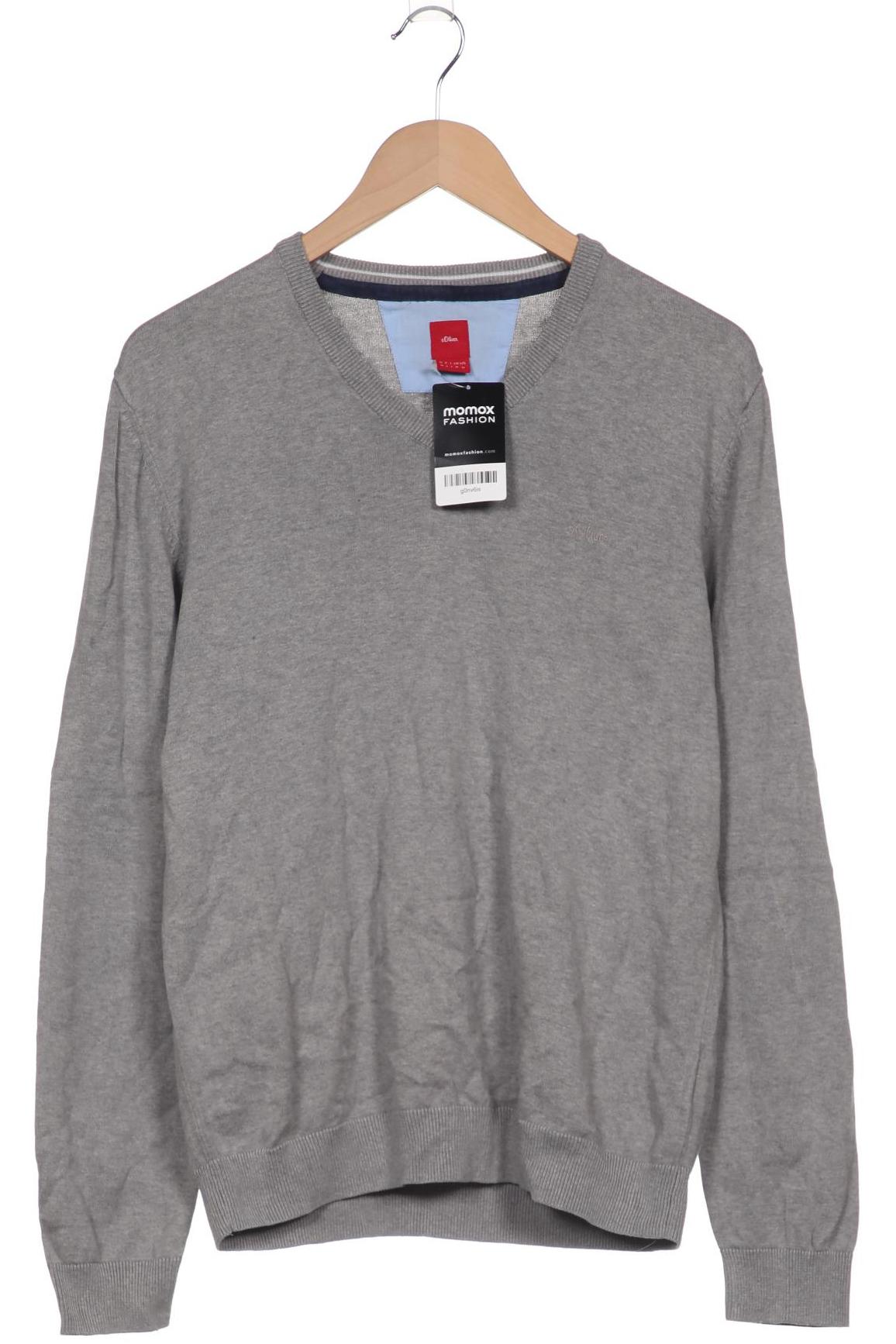 

s.Oliver Herren Pullover, grau, Gr. 48