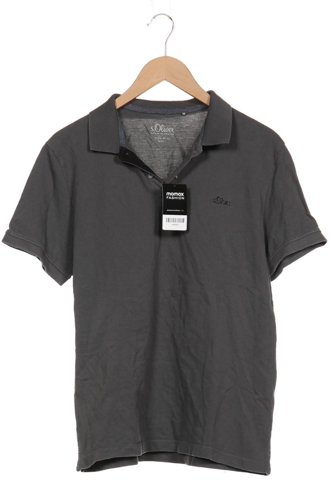 

s.Oliver Herren Poloshirt, grau, Gr. 52