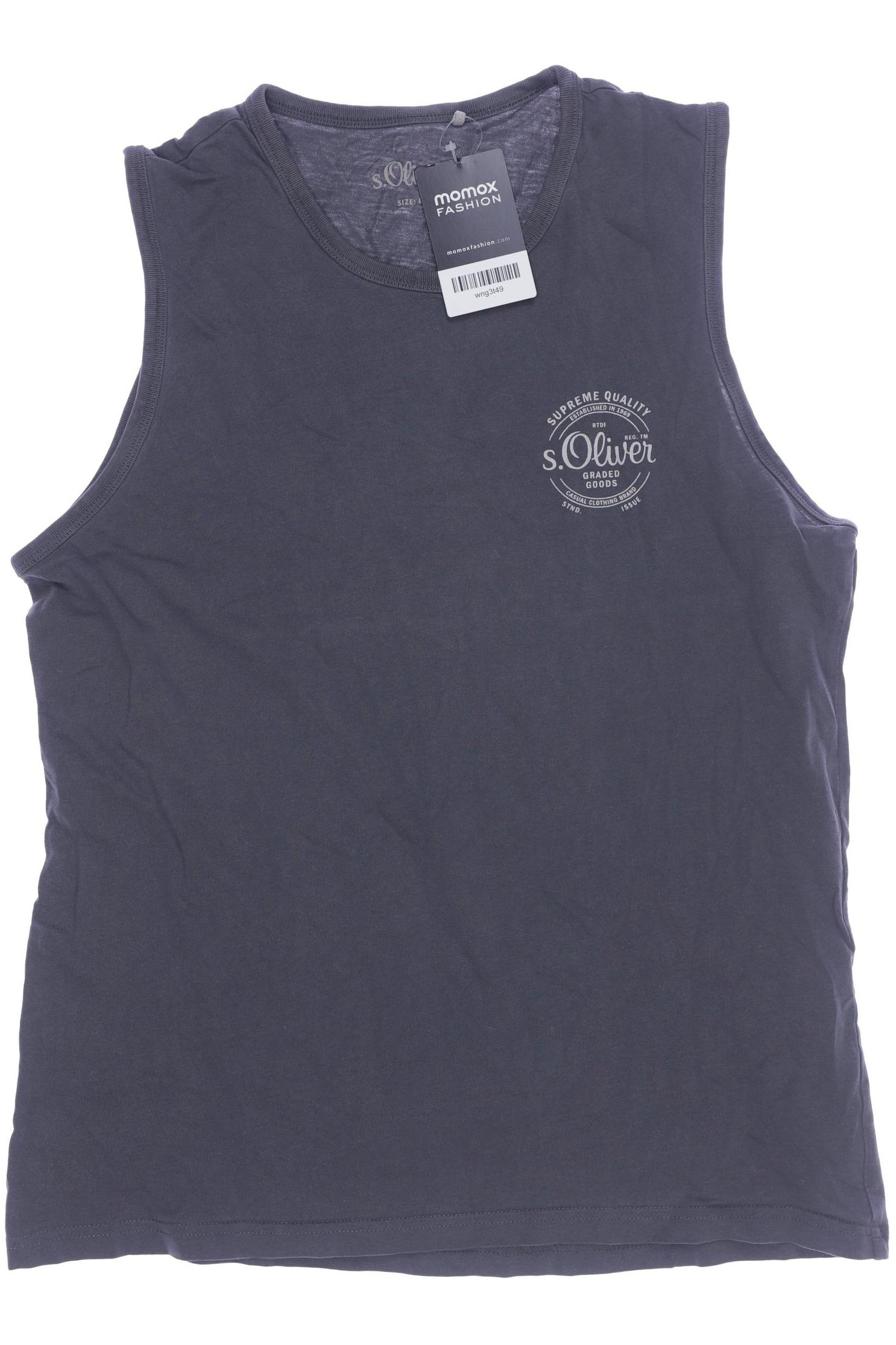 

s.Oliver Herren T-Shirt, grau, Gr. 48