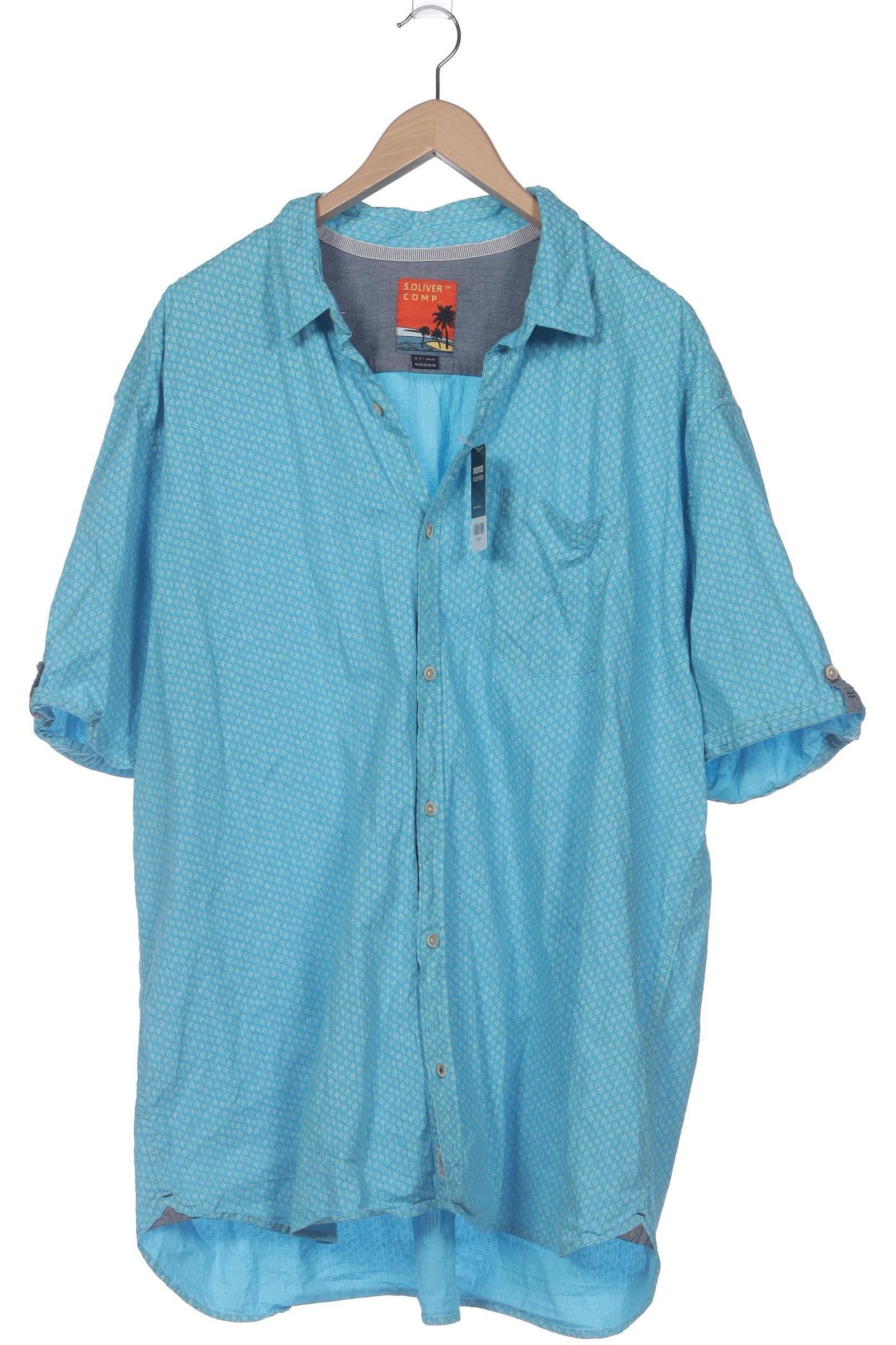 

s.Oliver Herren Hemd, blau, Gr. 60