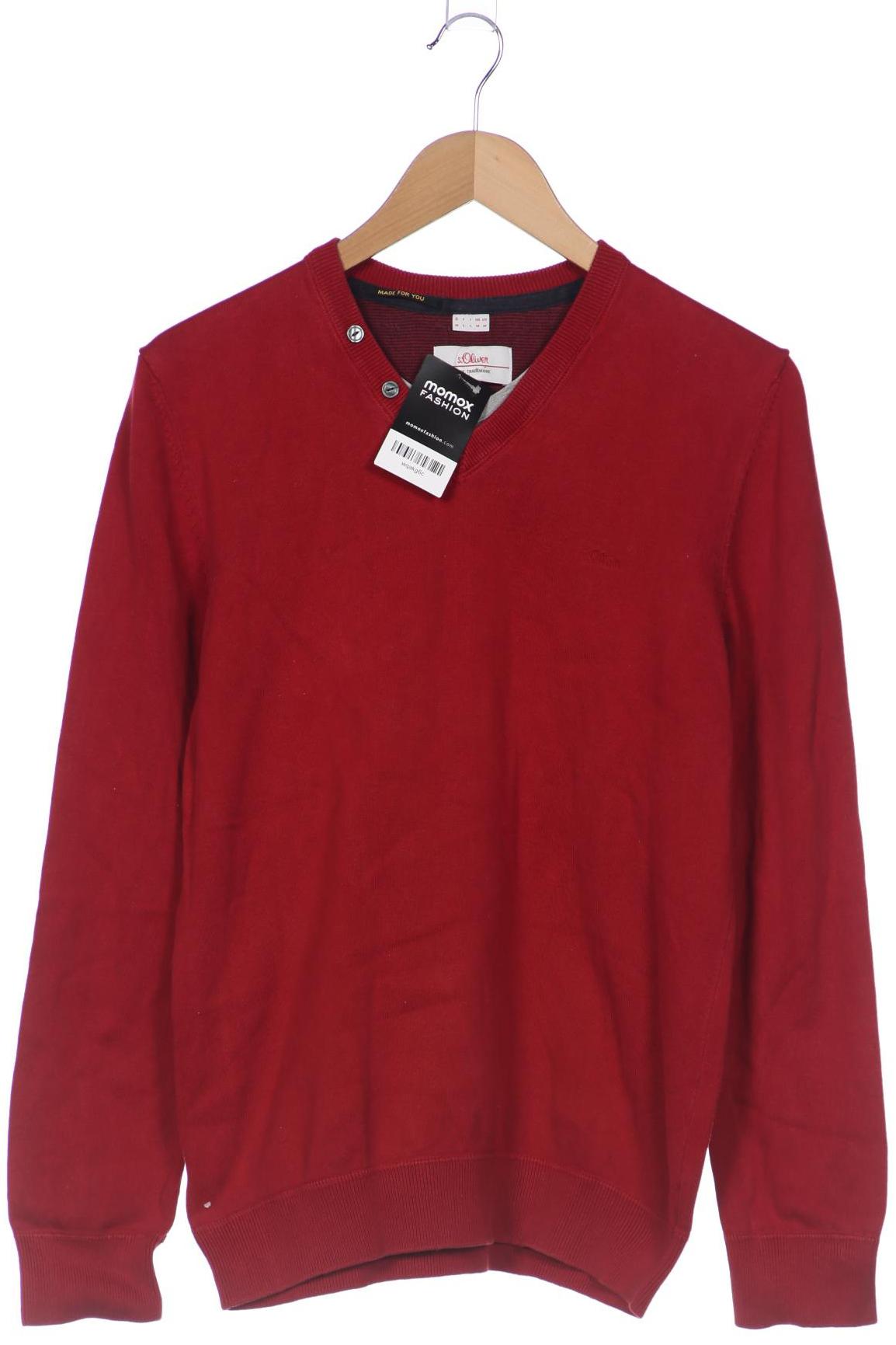 

s.Oliver Herren Pullover, rot, Gr. 48