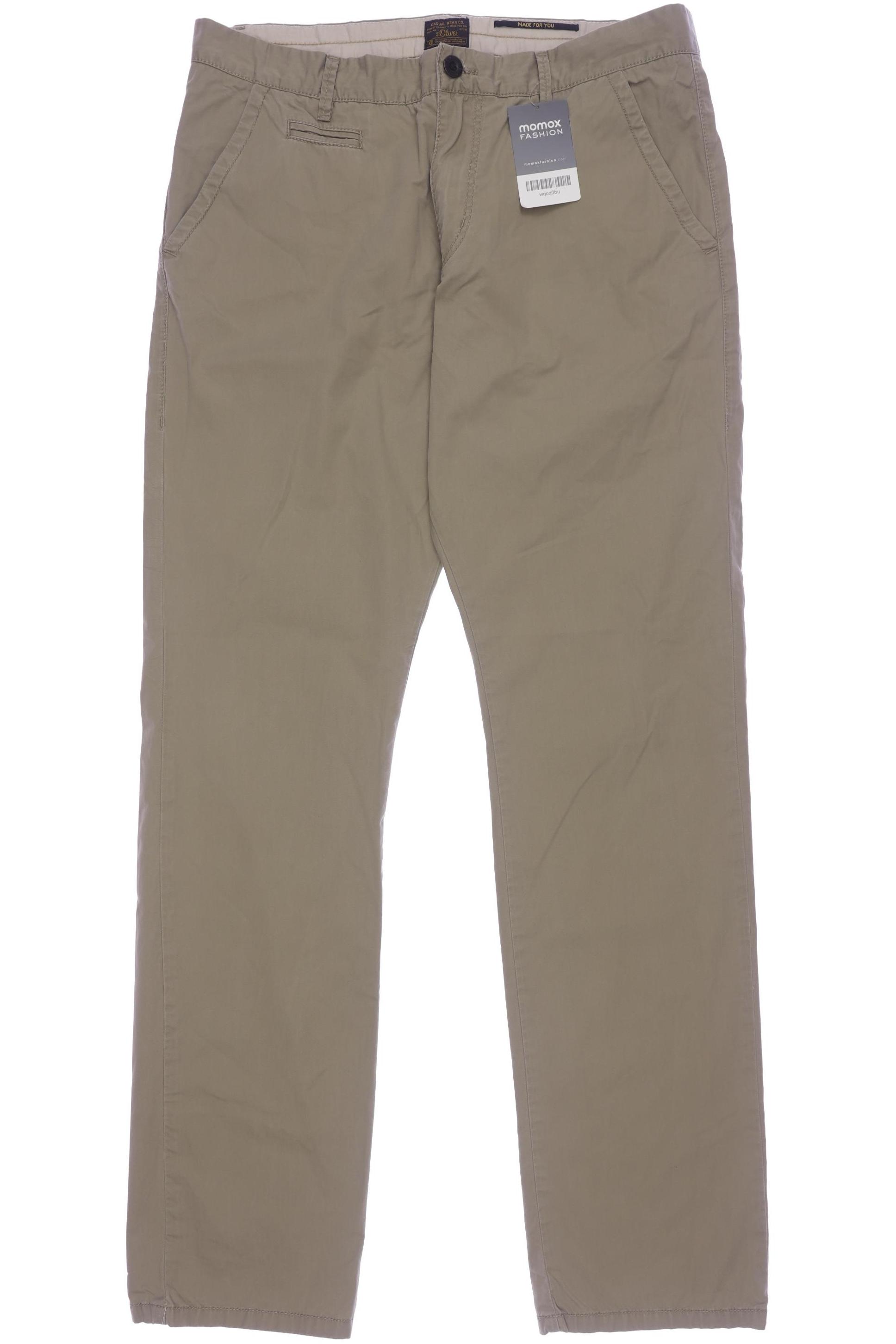 

s.Oliver Herren Stoffhose, beige, Gr. 34