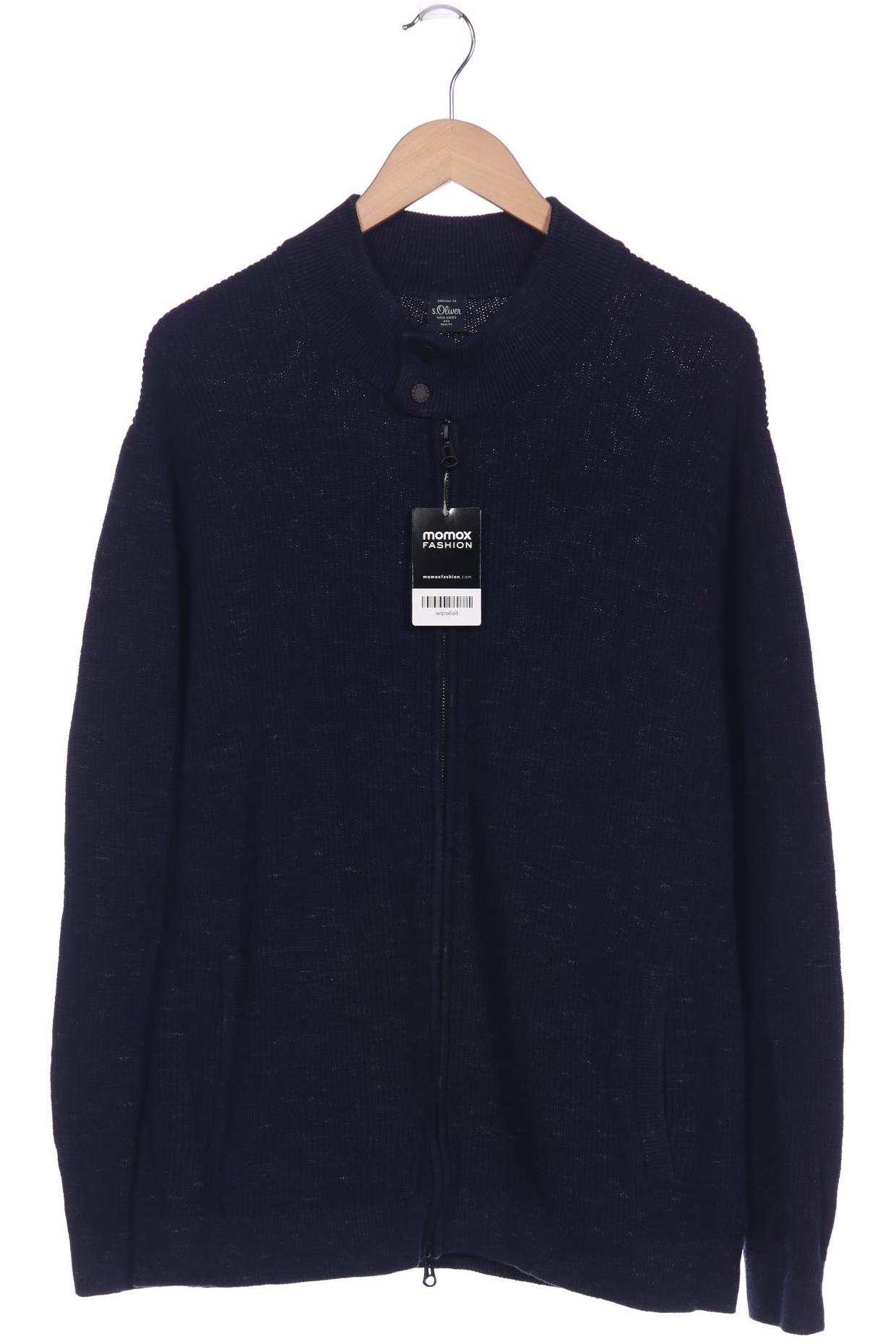

s.Oliver Herren Strickjacke, marineblau, Gr. 56