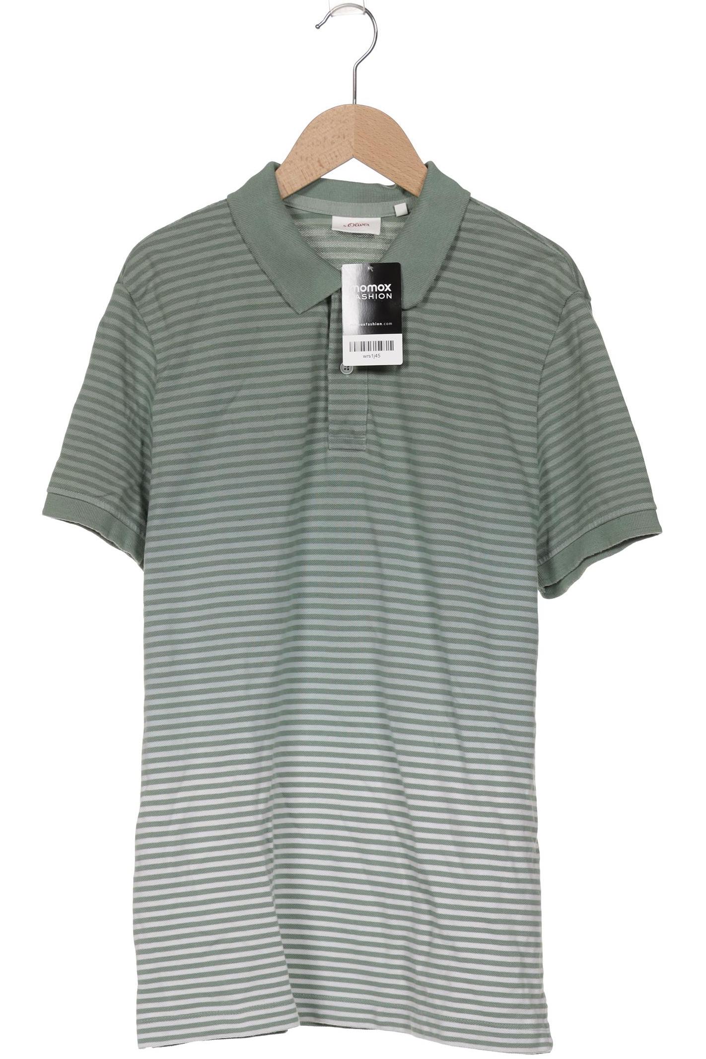 

s.Oliver Herren Poloshirt, grün, Gr. 48