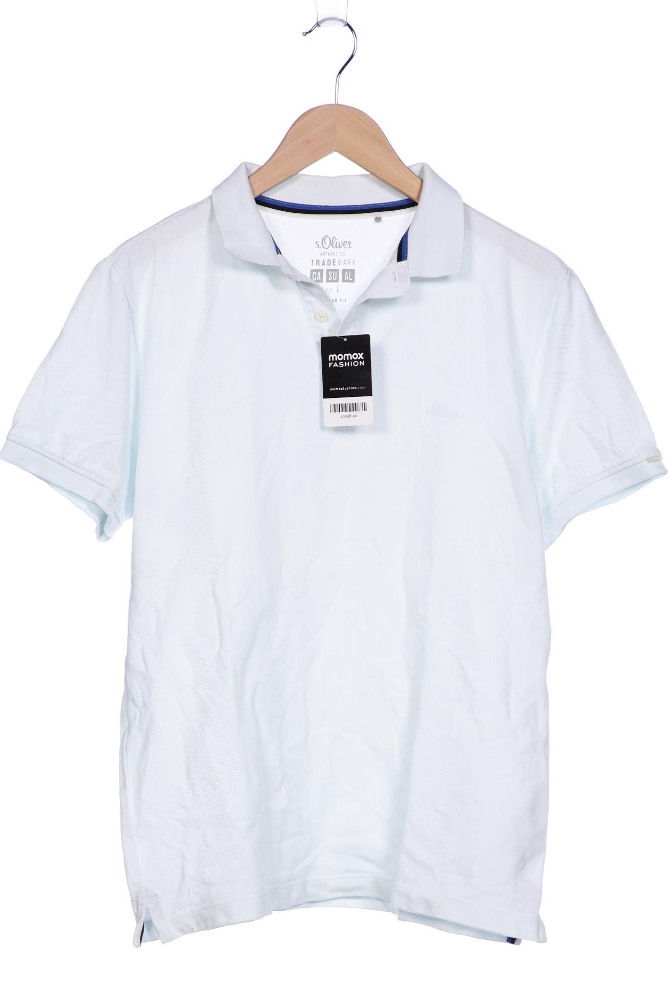 

s.Oliver Herren Poloshirt, hellblau, Gr. 52