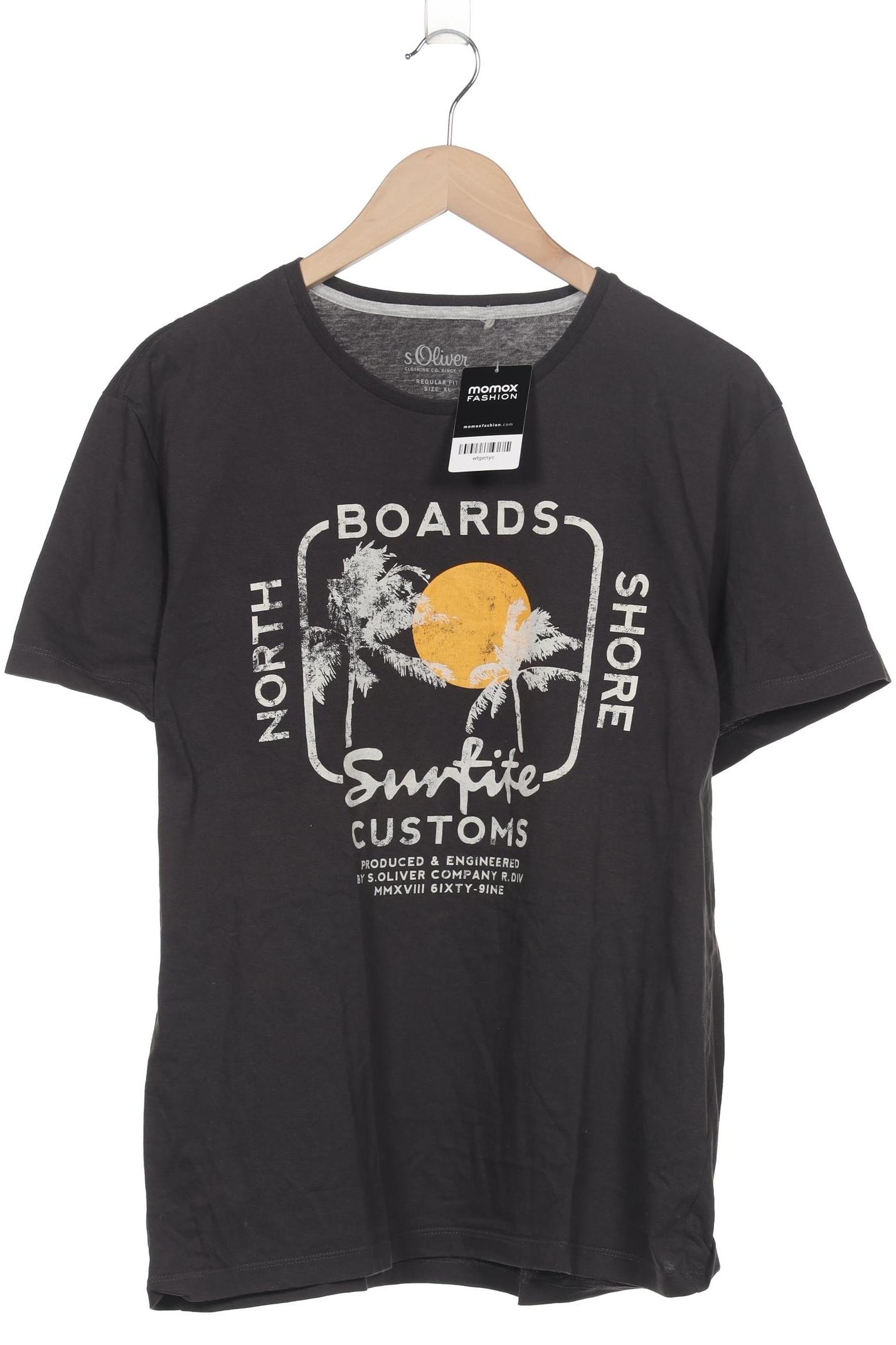 

s.Oliver Herren T-Shirt, grau, Gr. 54