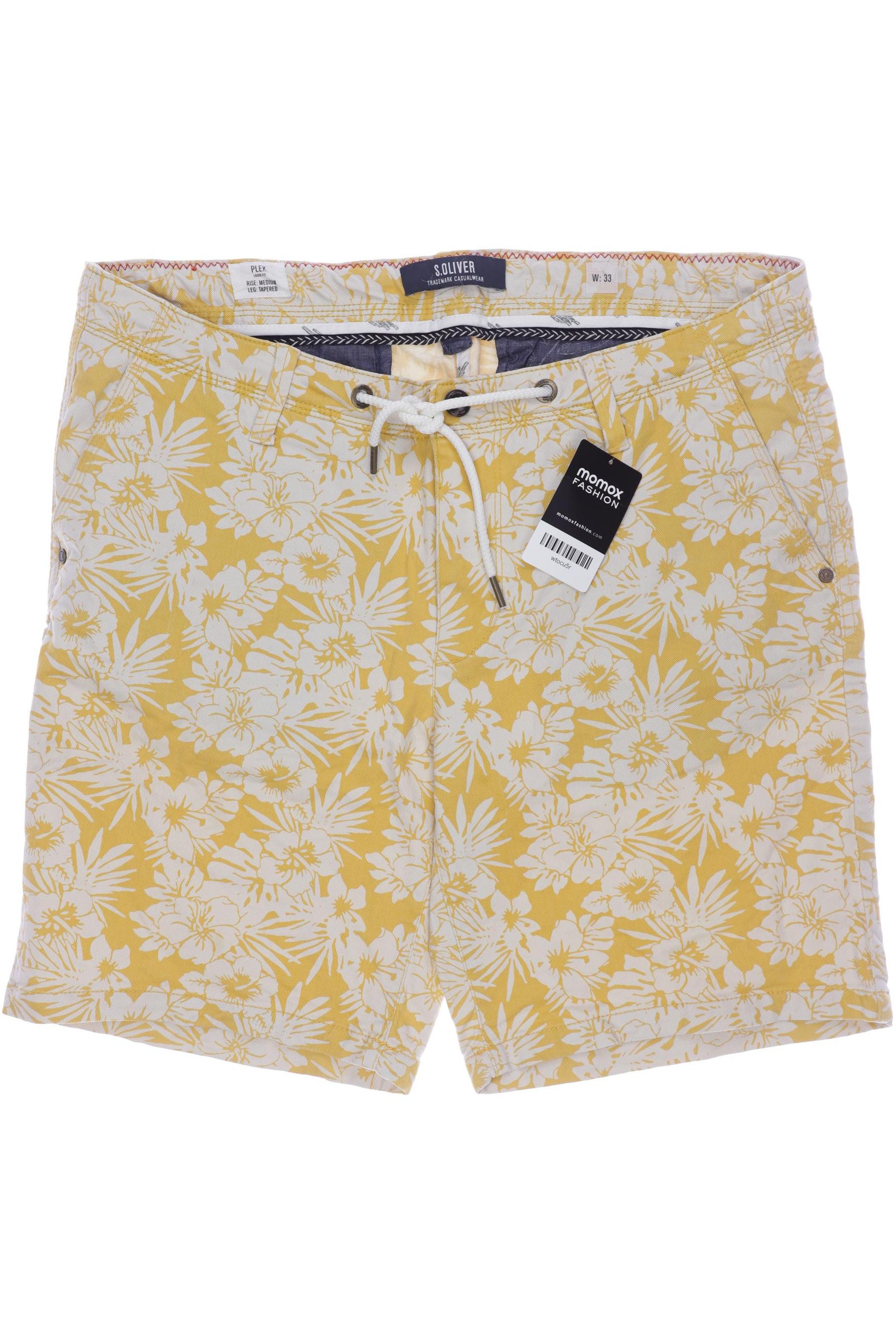 

s.Oliver Herren Shorts, gelb, Gr. 33