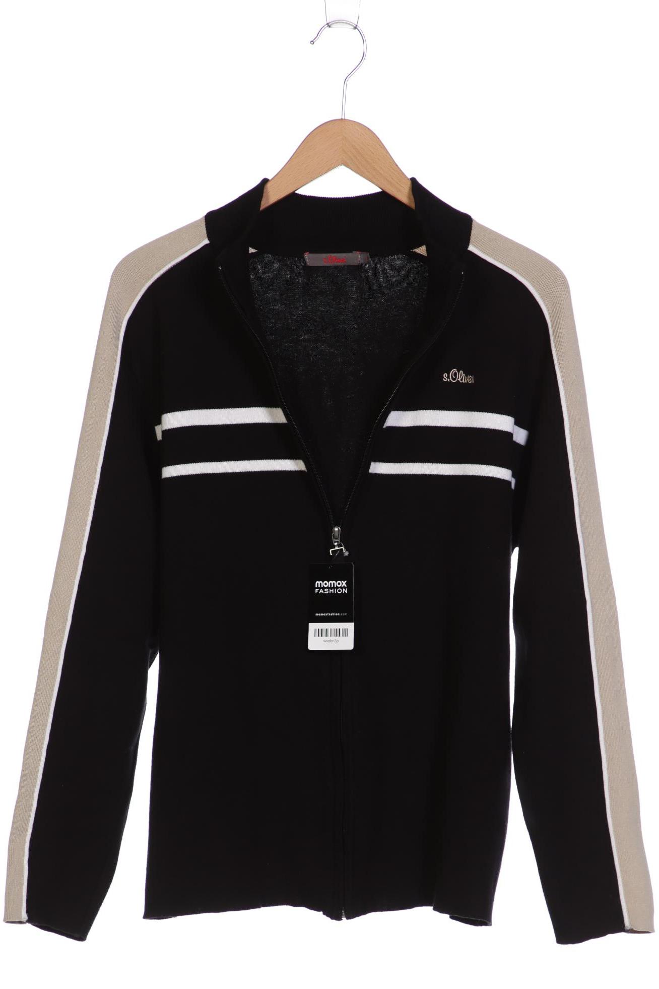 

s.Oliver Herren Strickjacke, schwarz