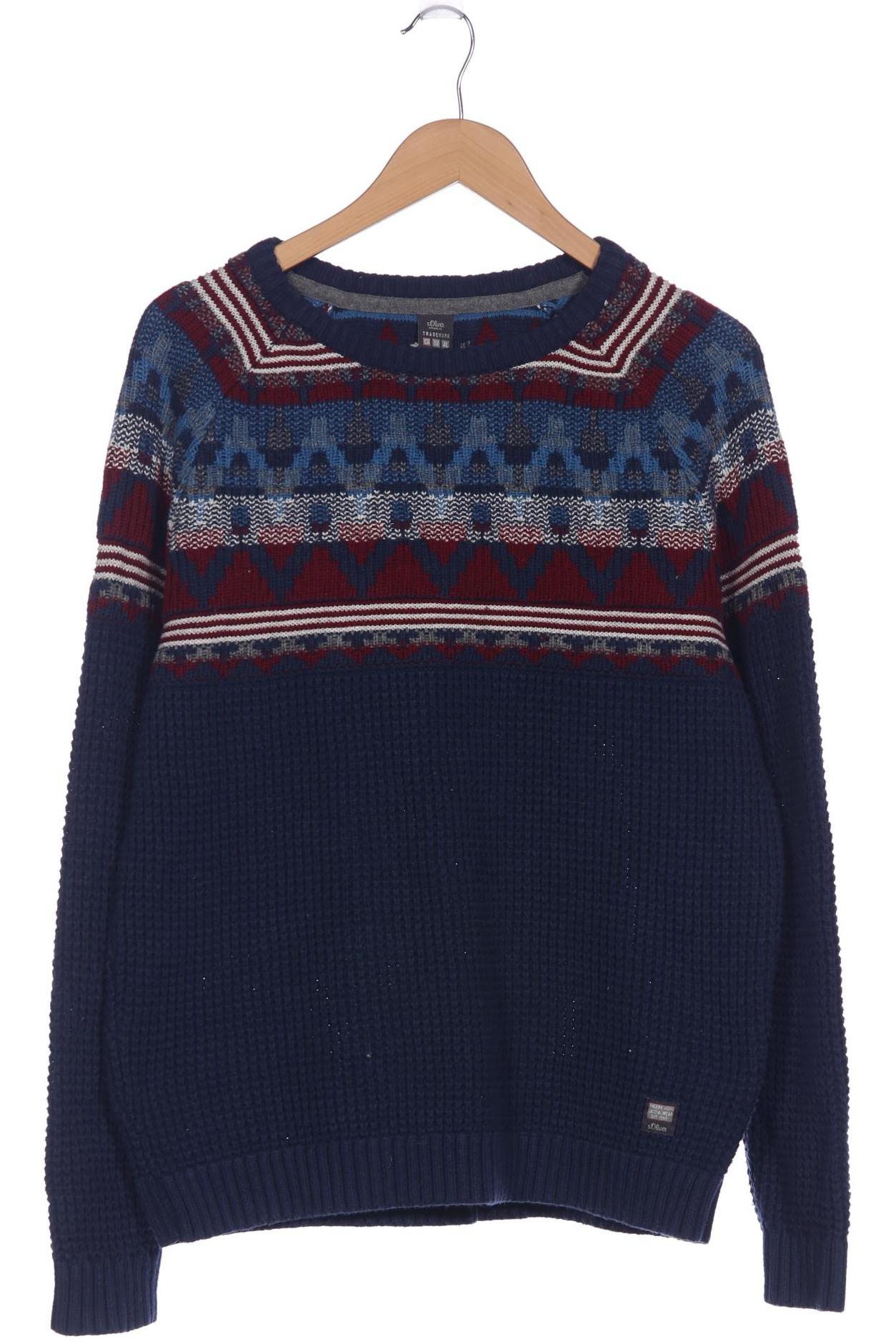 

s.Oliver Herren Pullover, marineblau, Gr. 54