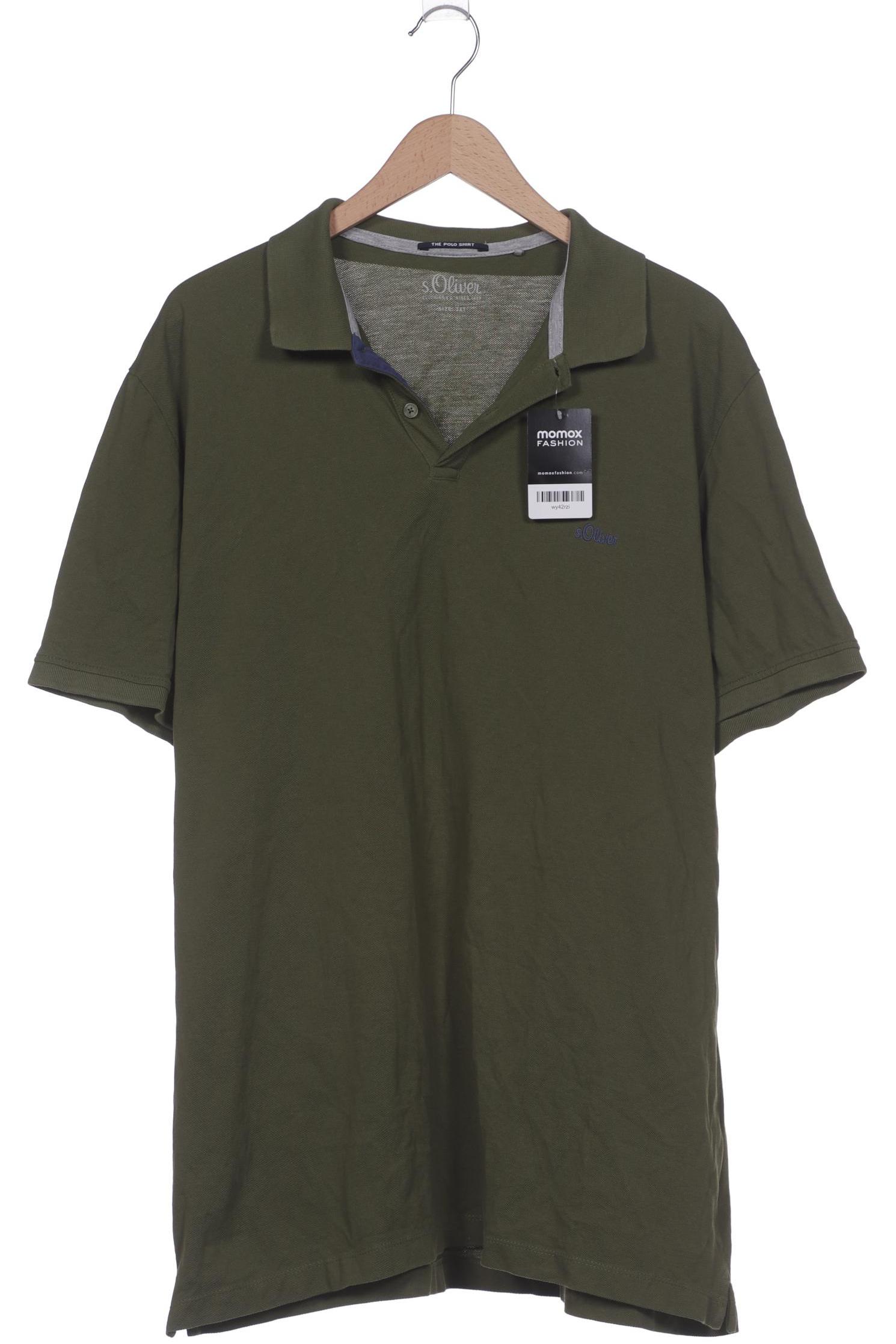 

s.Oliver Herren Poloshirt, grün, Gr. 58
