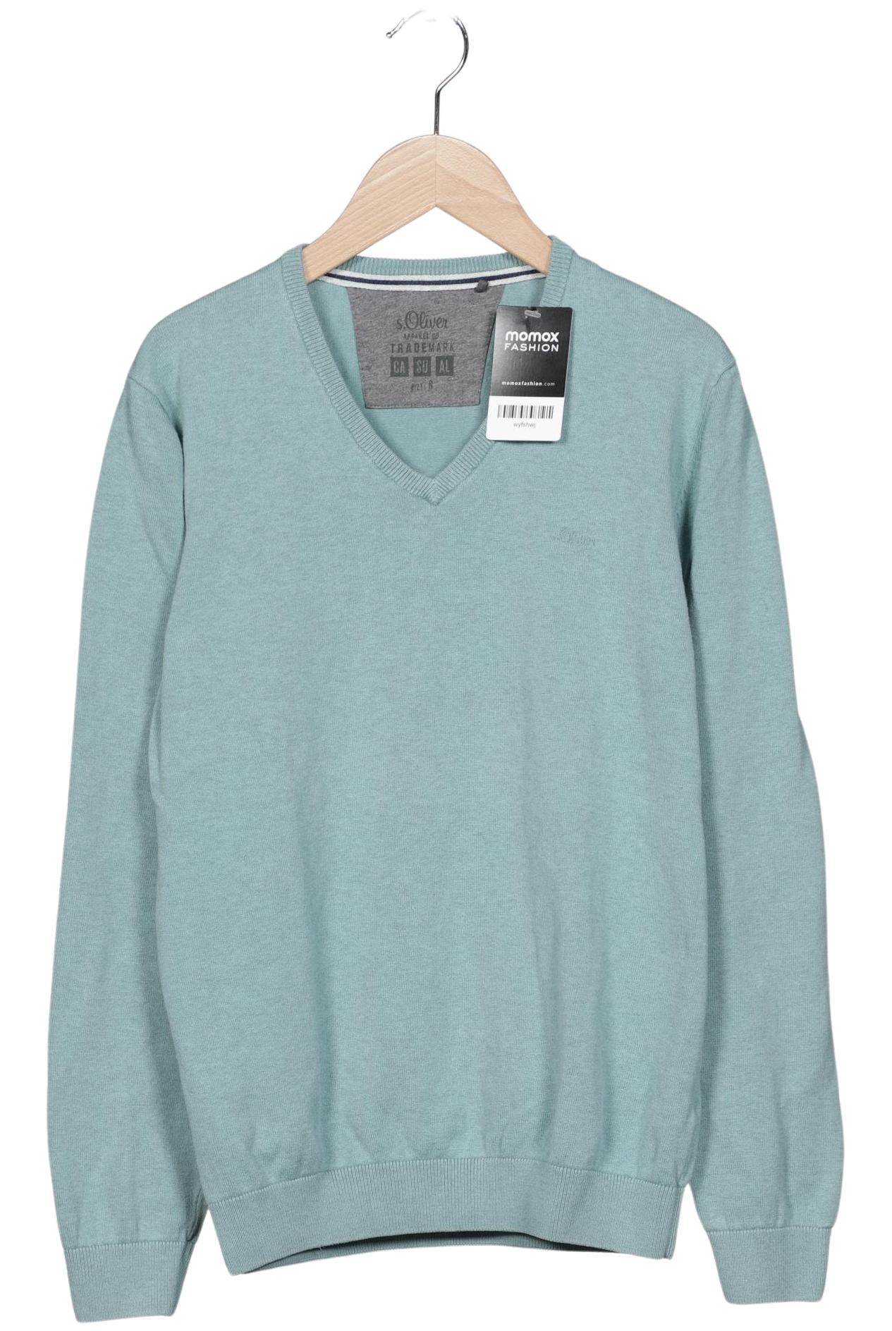 

s.Oliver Herren Pullover, türkis, Gr. 46