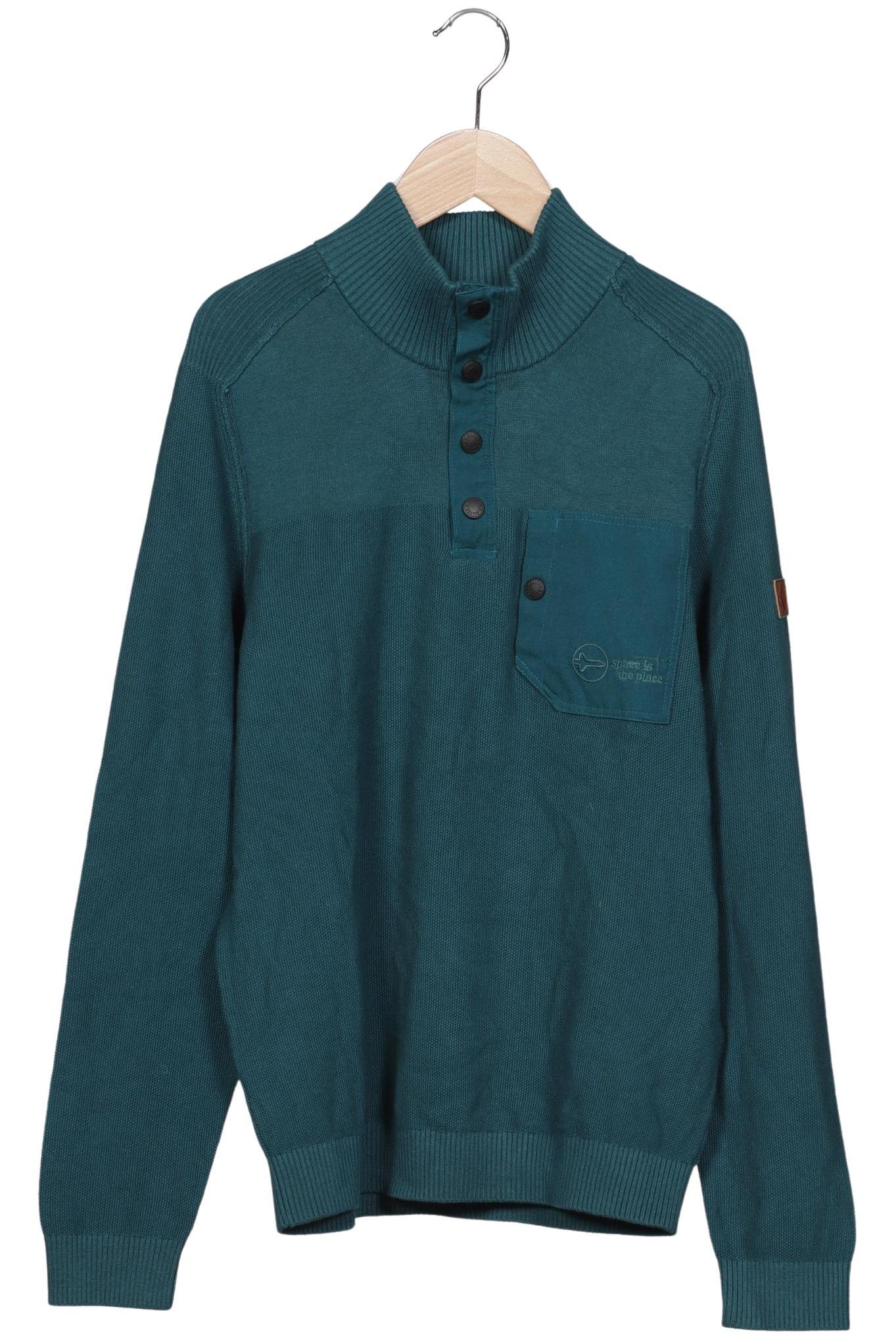 

s.Oliver Herren Pullover, türkis, Gr. 48