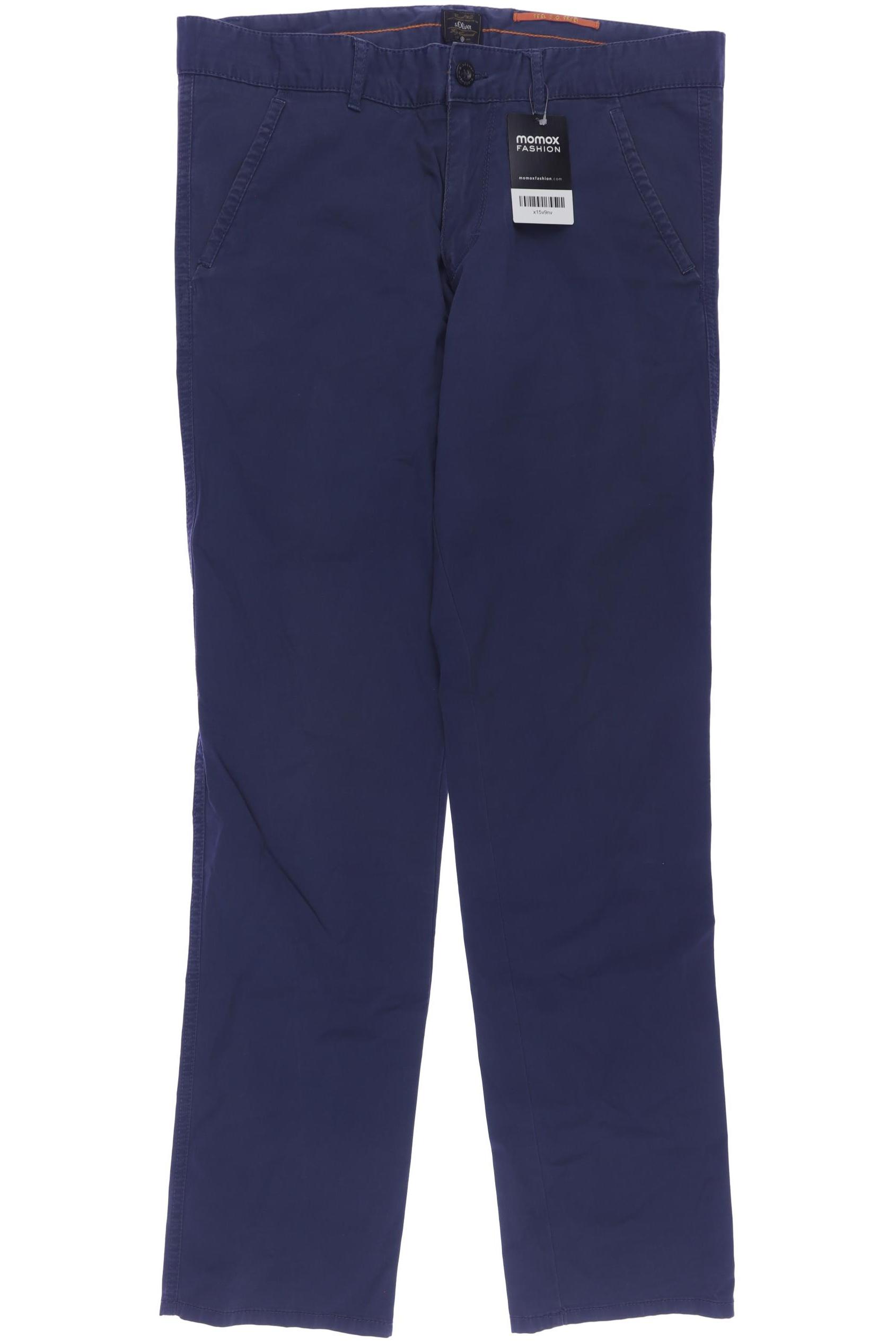 

s.Oliver Herren Stoffhose, marineblau, Gr. 31